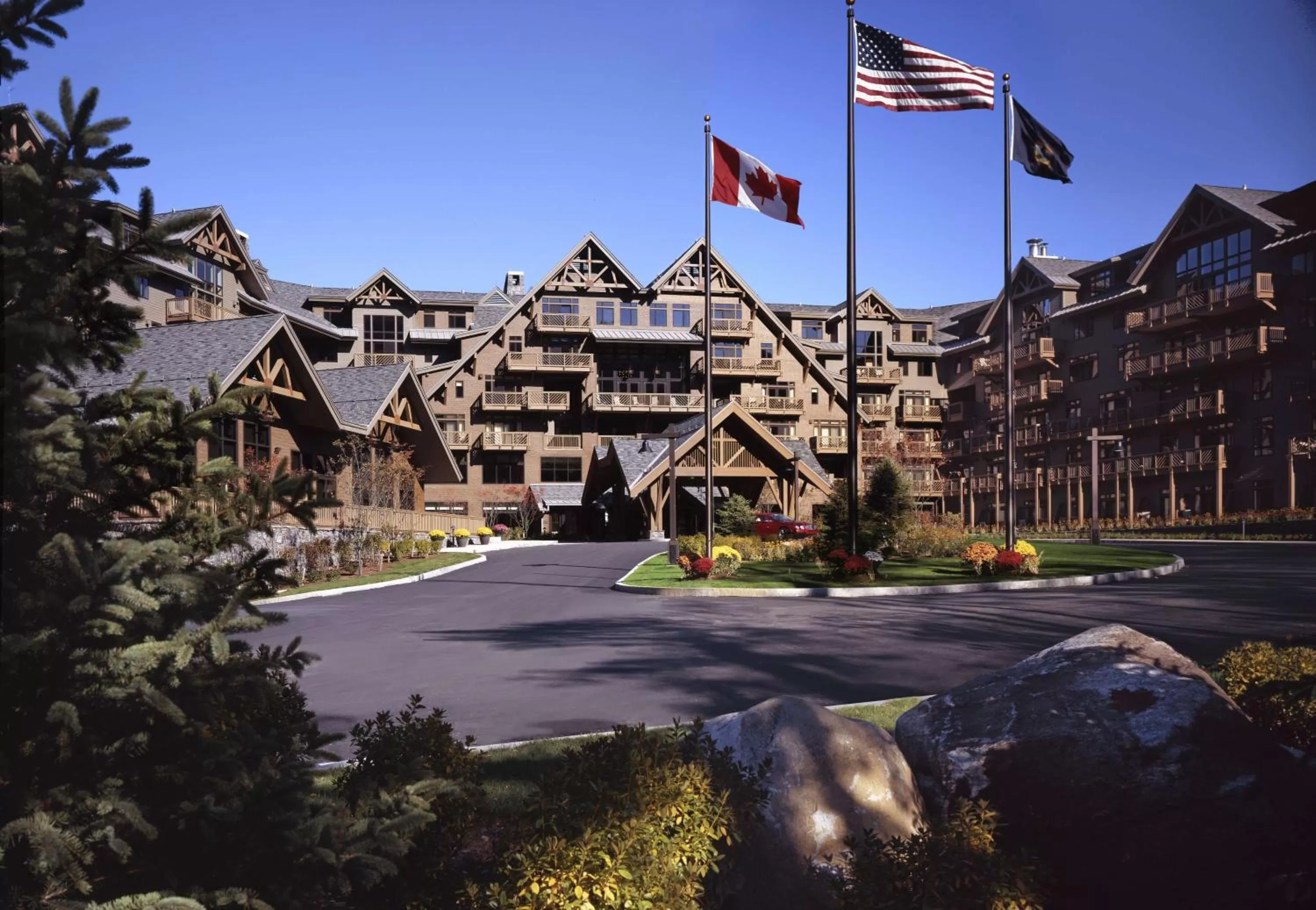 Property building in The Lodge at Spruce Peak, a Destination by Hyatt Residence