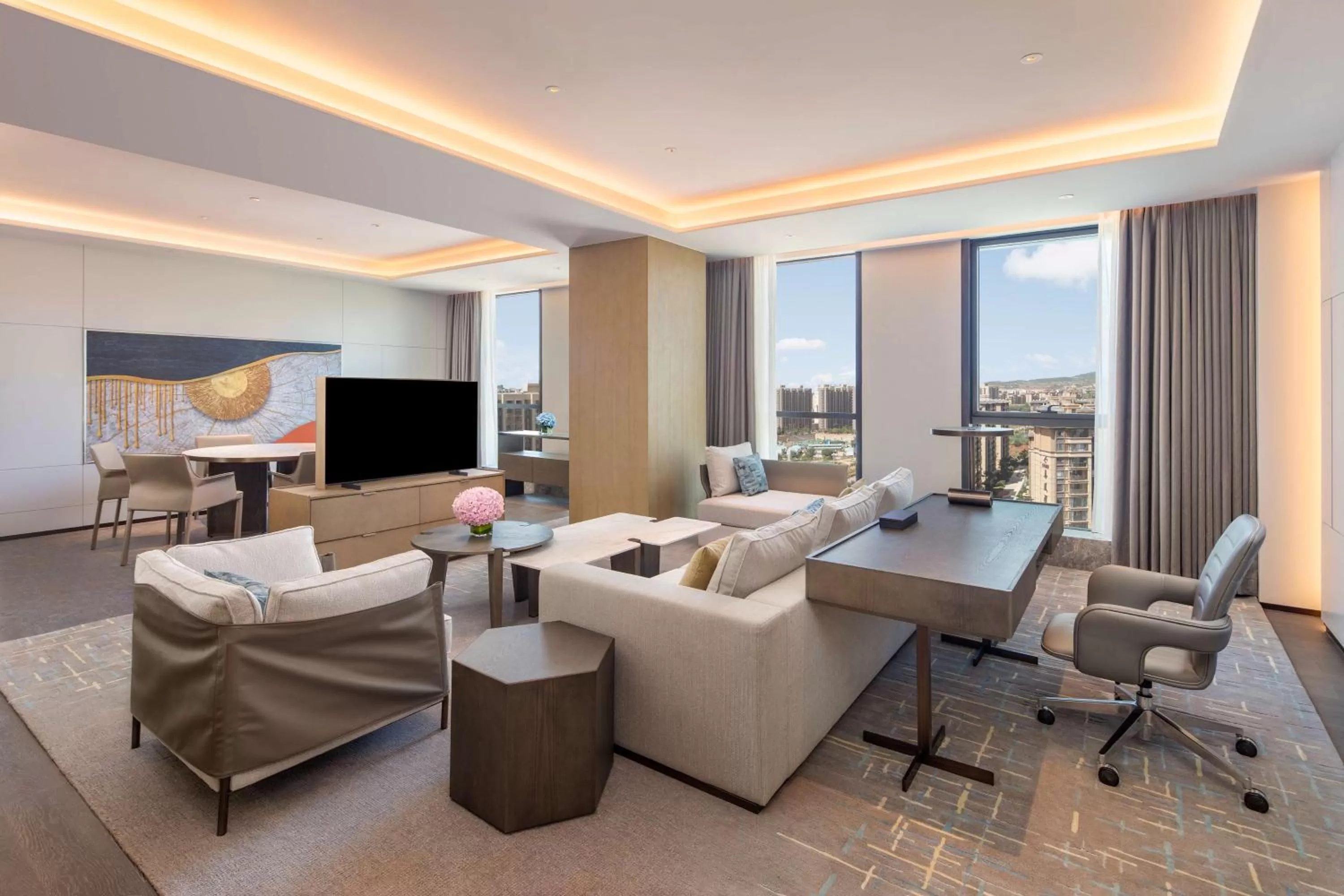 Bedroom in Doubletree By Hilton Kunming Airport