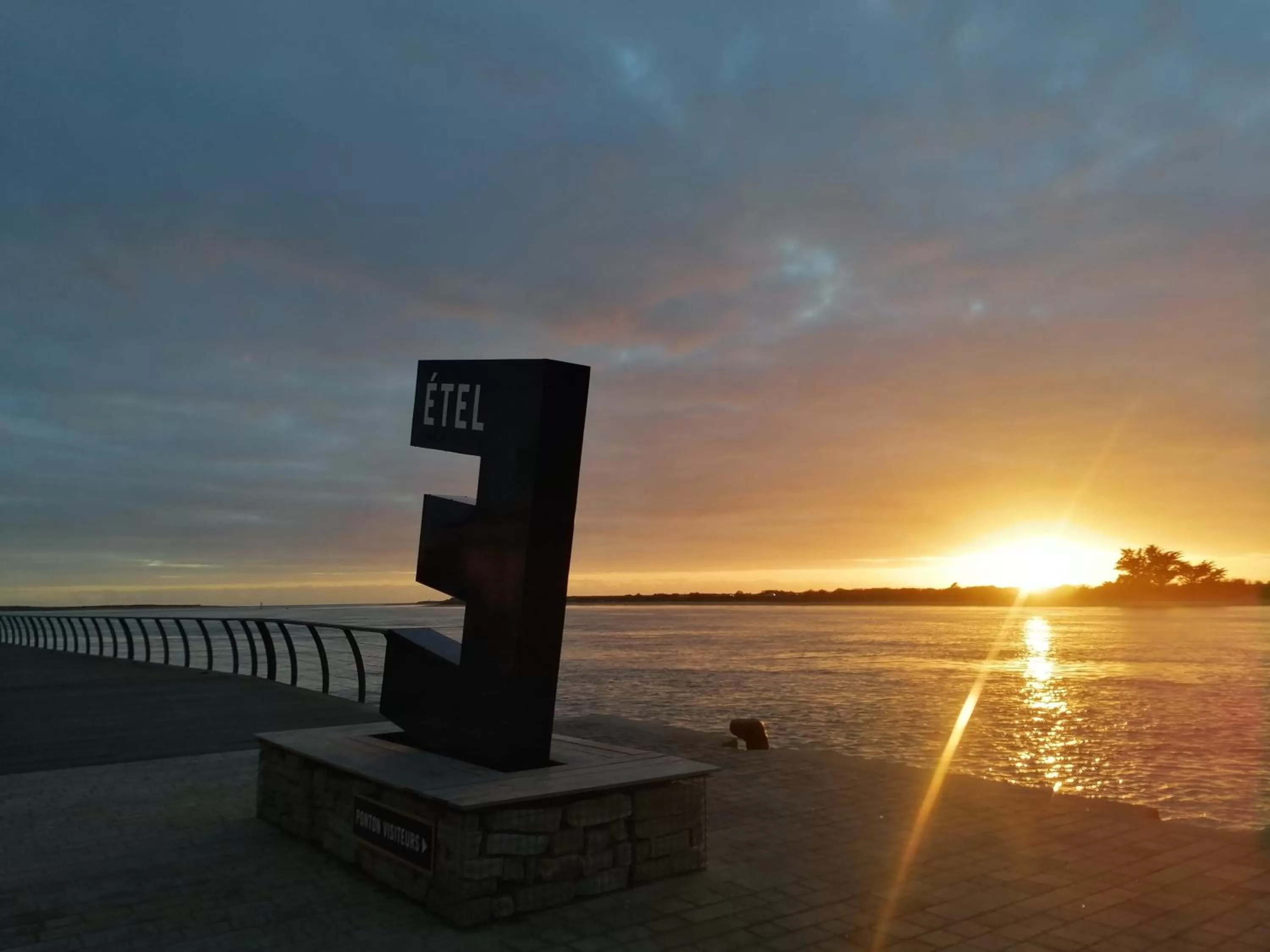 Sunrise/Sunset in La bulle d'Etel, chambres & spa