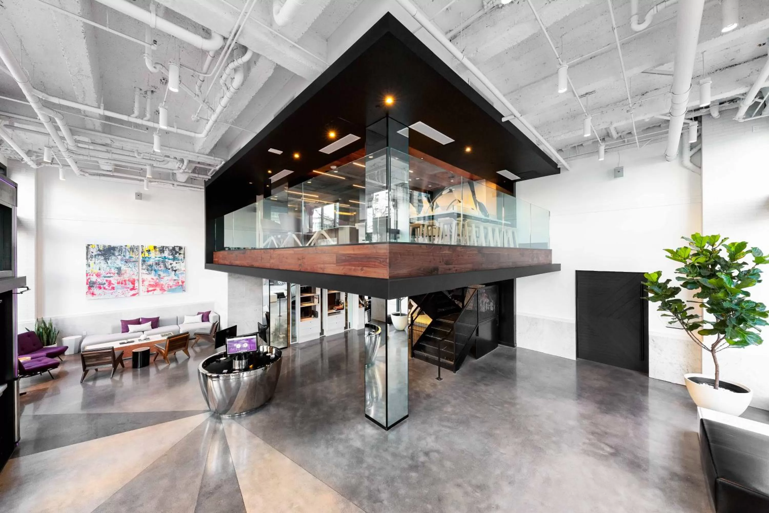 Lobby or reception in Yotel San Francisco