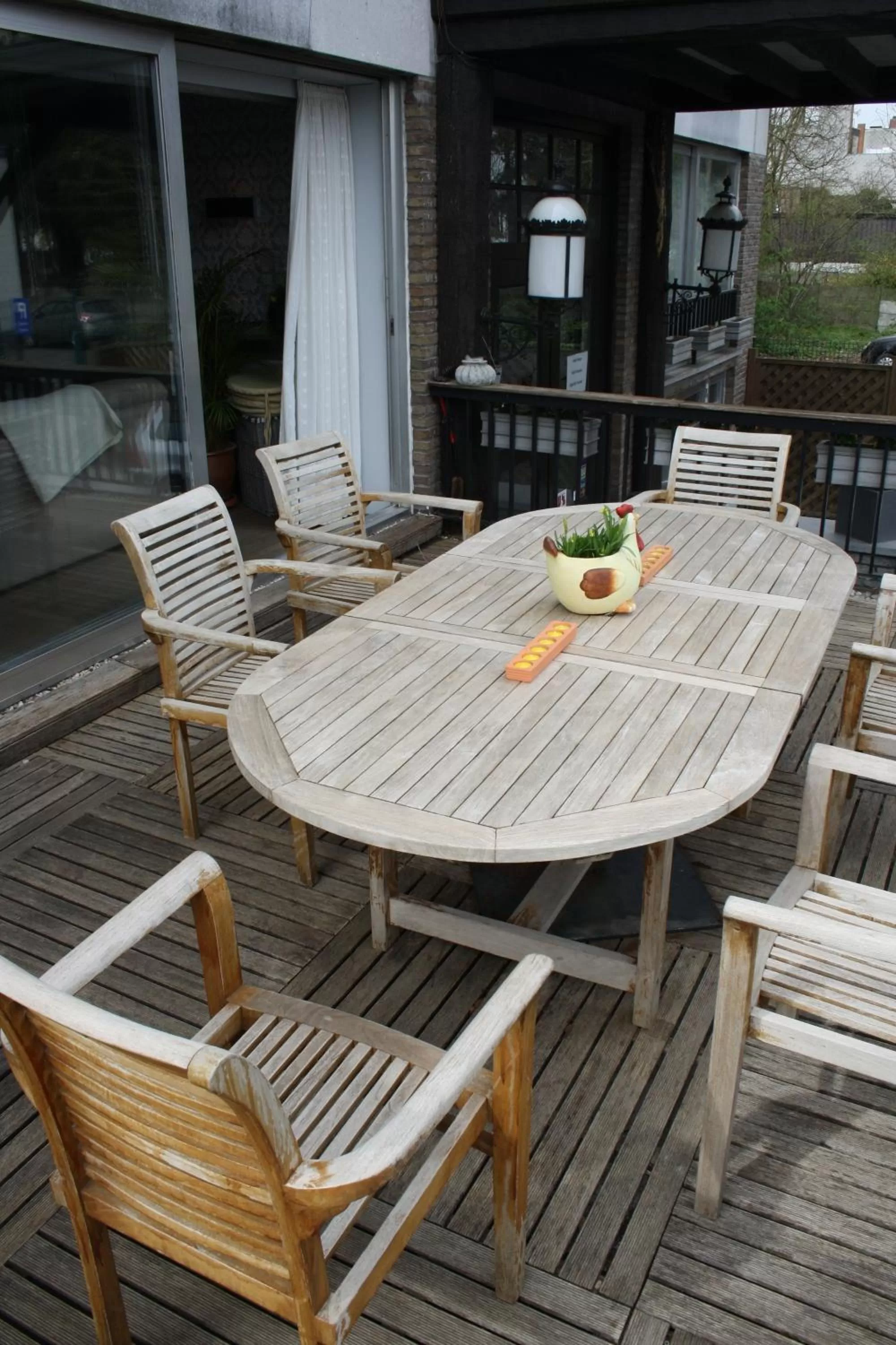 Balcony/Terrace in Hotel Ambassade