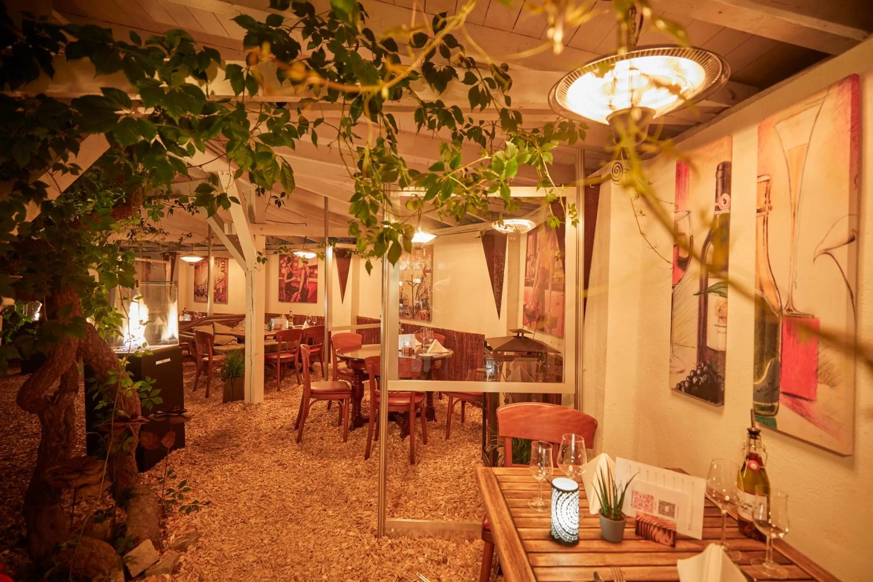 Garden in Hotel Schlemmer