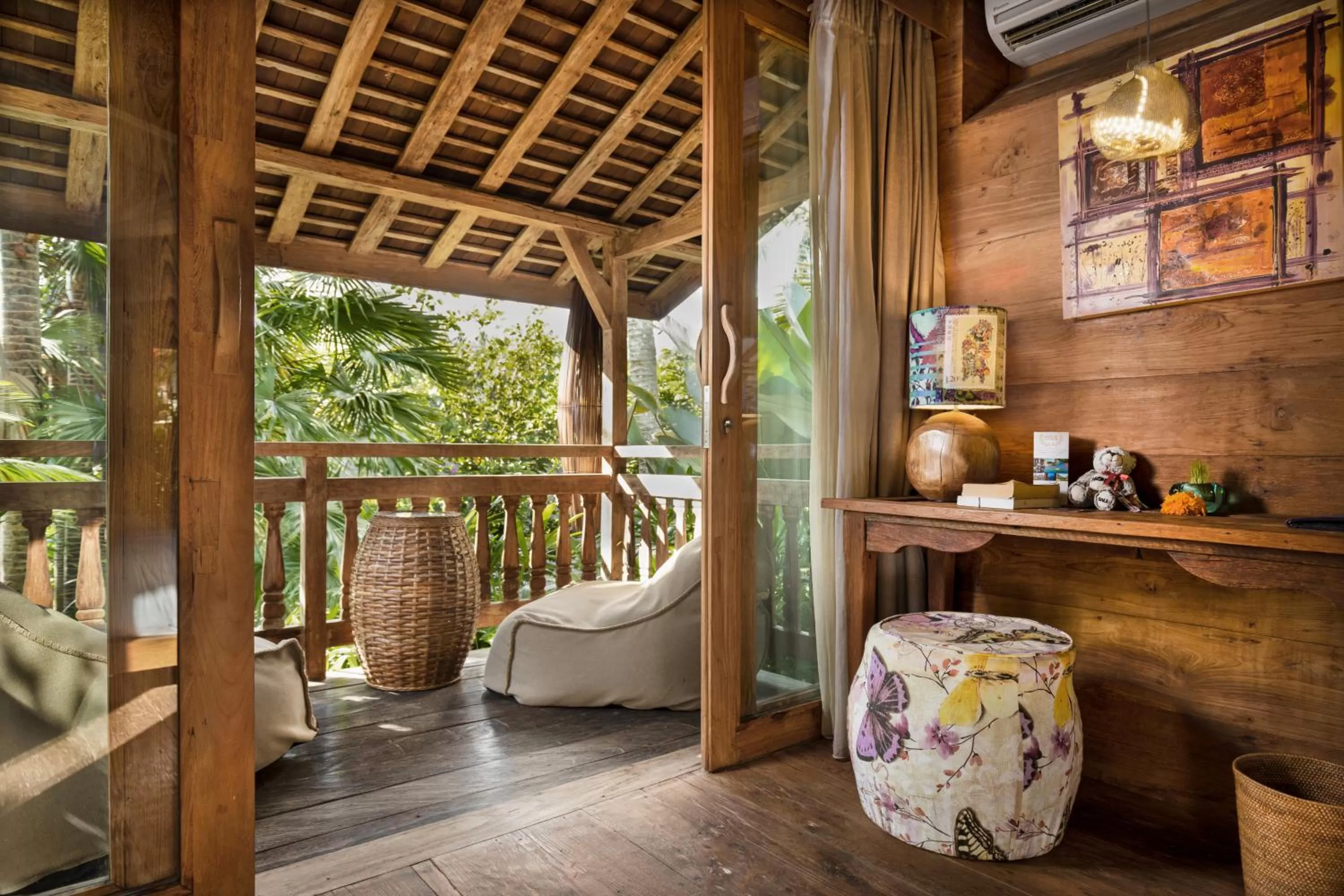 Living room in Blue Karma Dijiwa Ubud