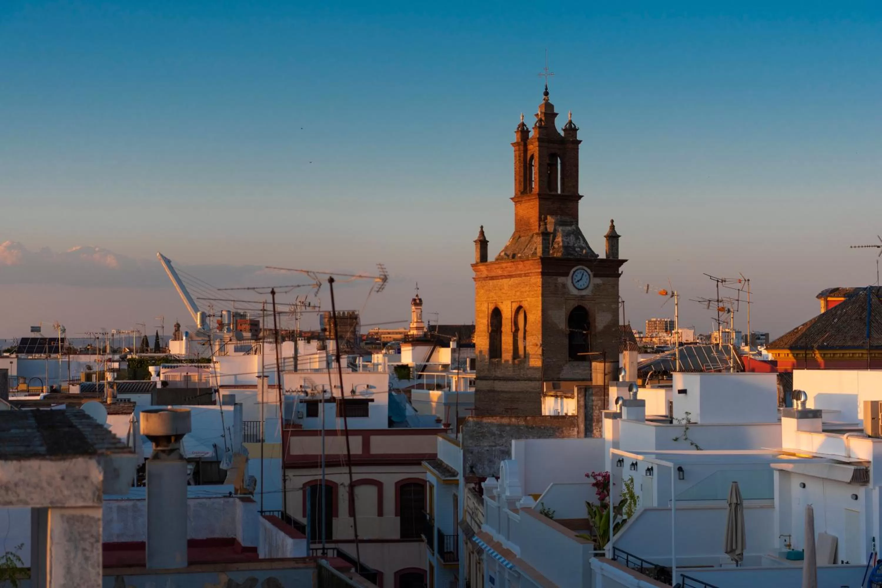 City view in Pájaro Rebelde
