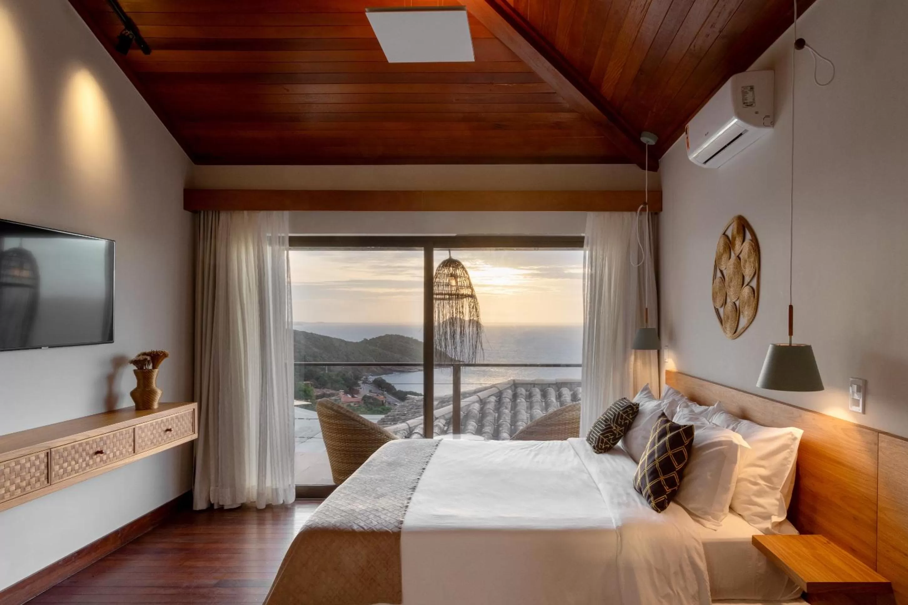 Bed in Casa Mirador Boutique Hotel