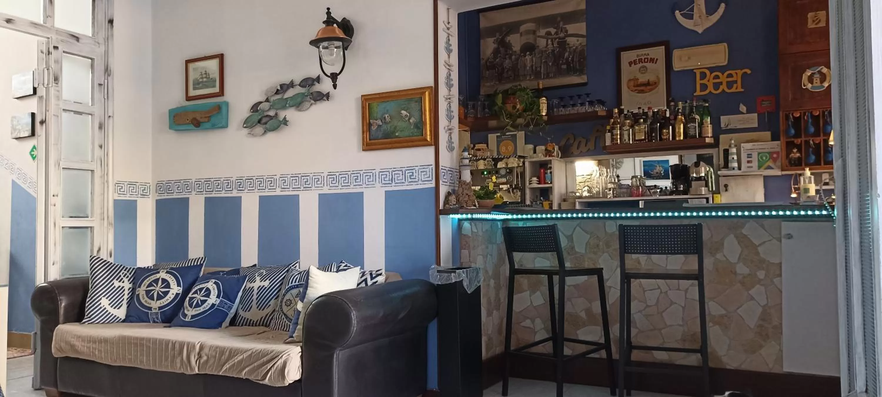 Lobby or reception, Bed in Hotel VILLA ITALIA B&B