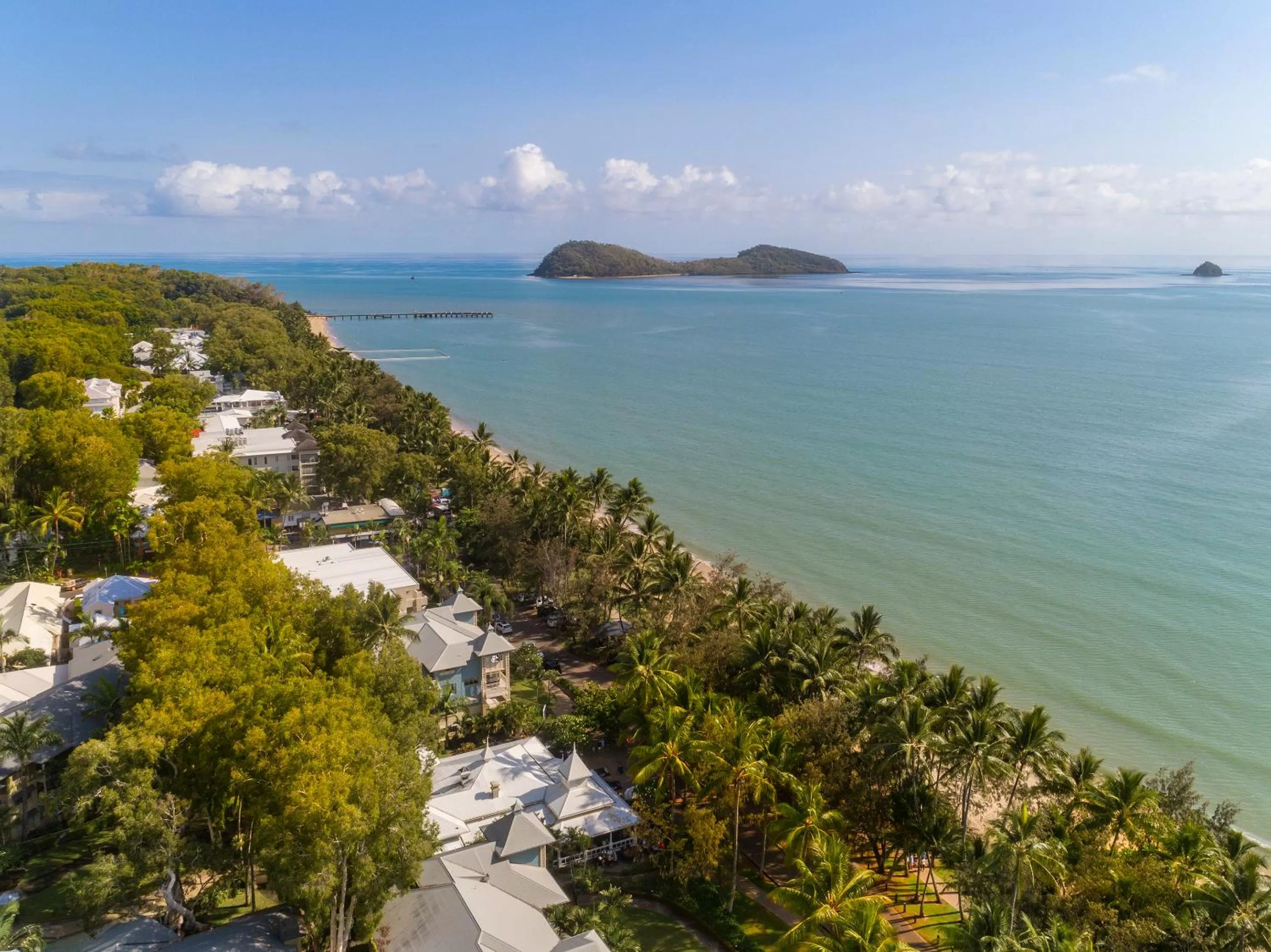 Bird's eye view in Drift Palm Cove