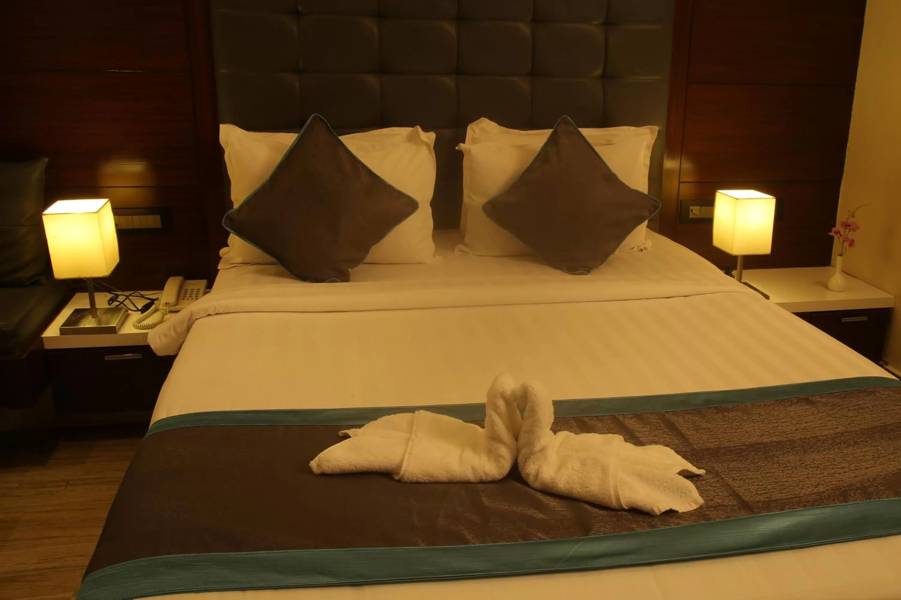 Bed in PARK SIGNATURE HOTELS - Royal Benza