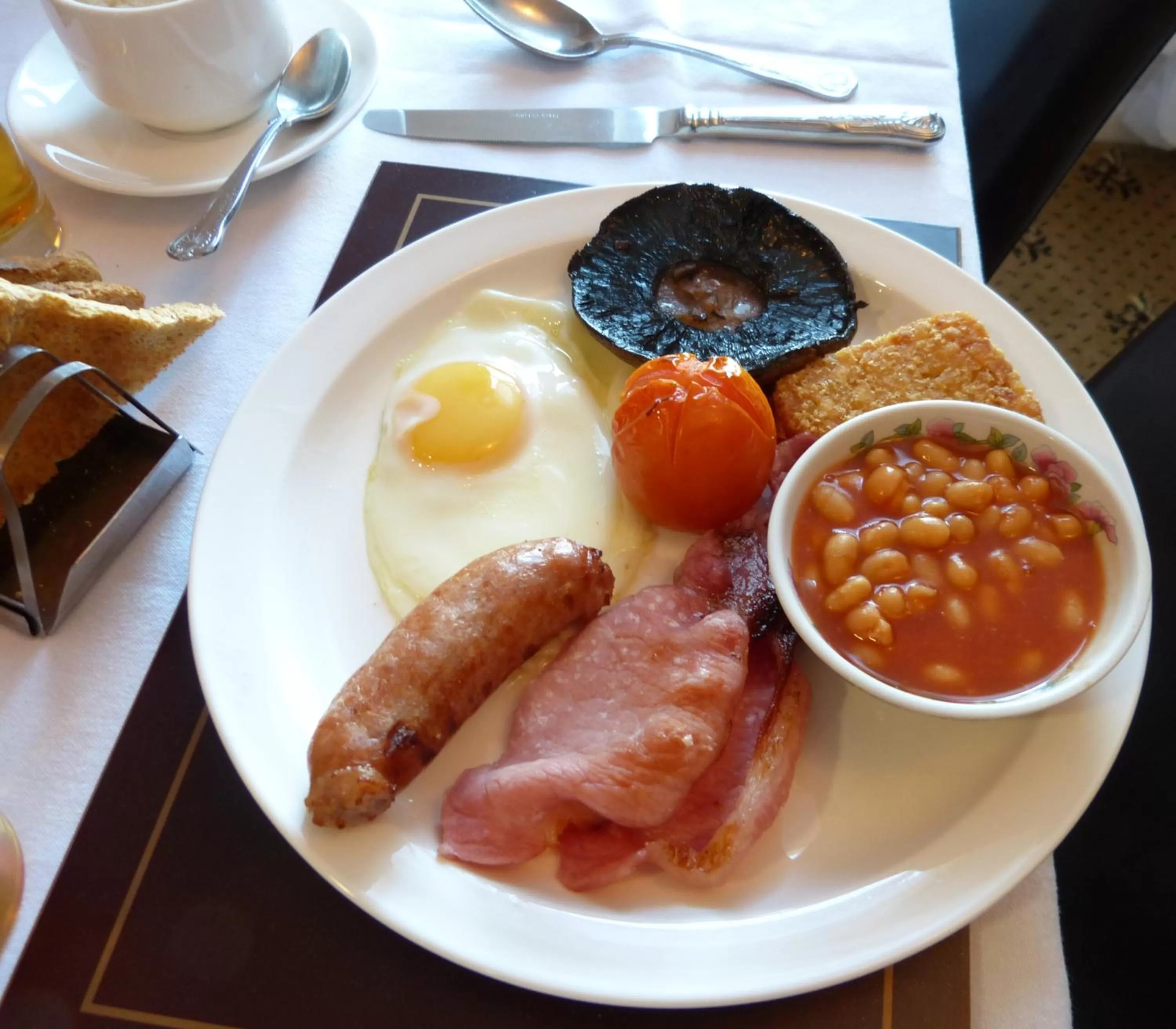 American breakfast in The Thornhill