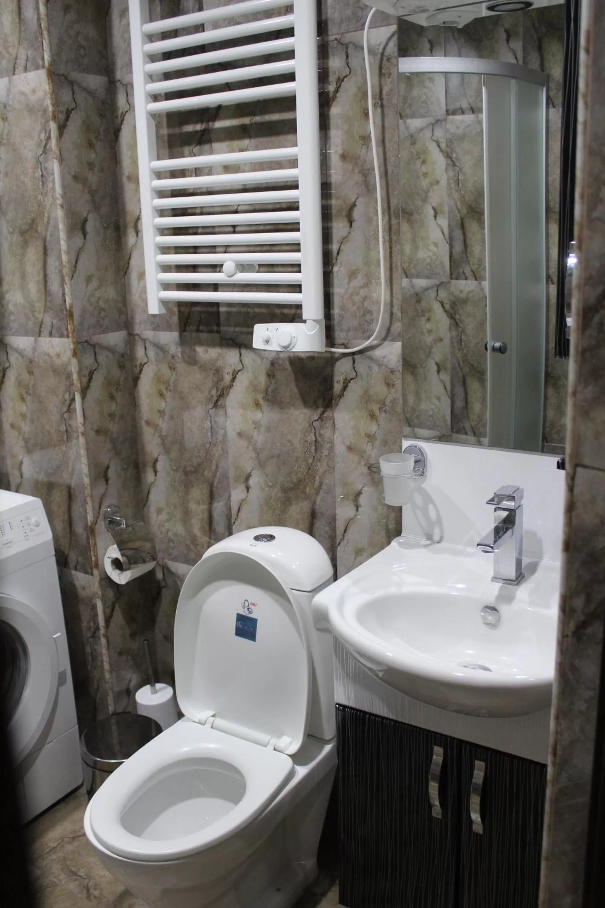 Shower, Bathroom in Orbi Lux Apartment