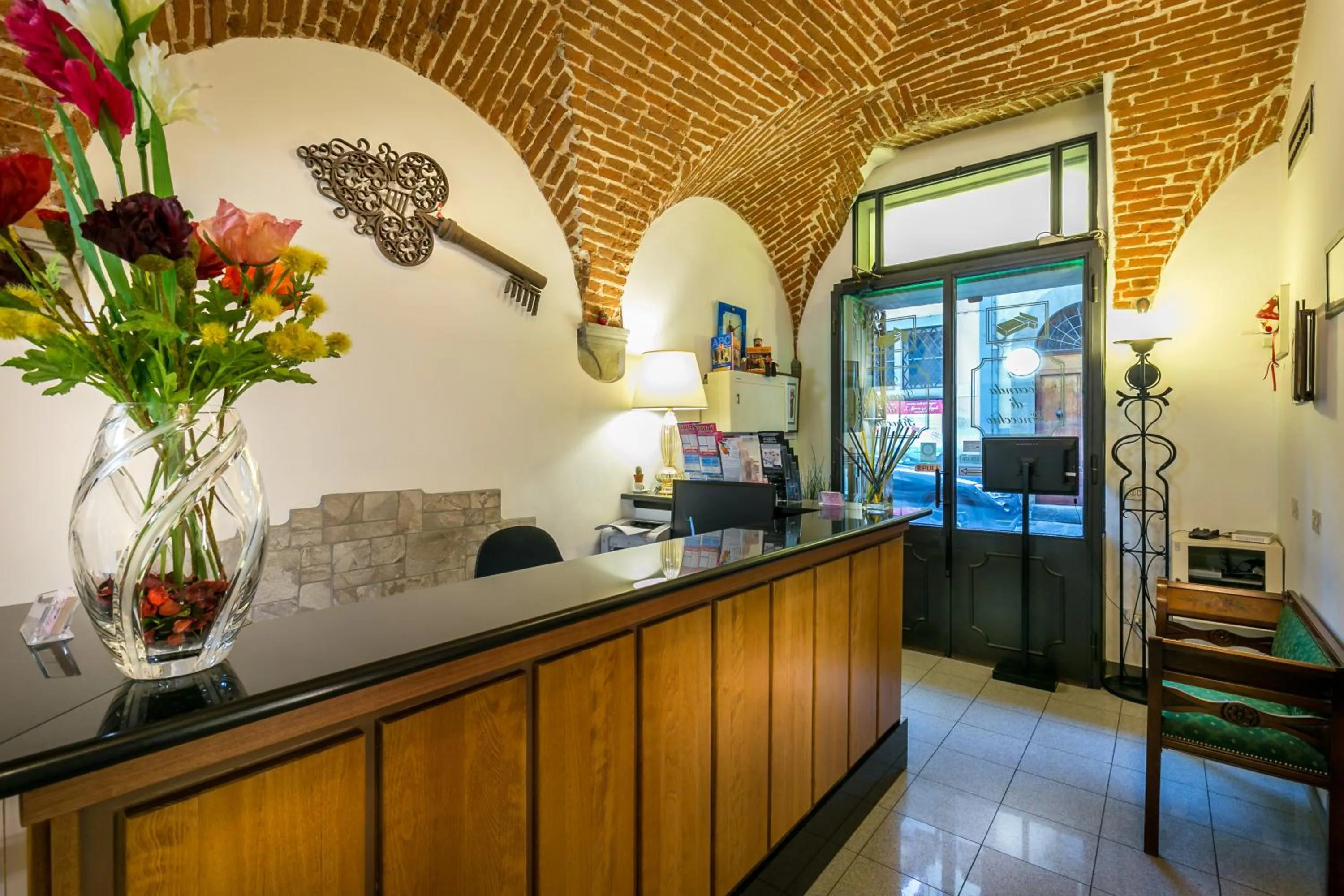 Lobby or reception in Hotel Collodi Firenze