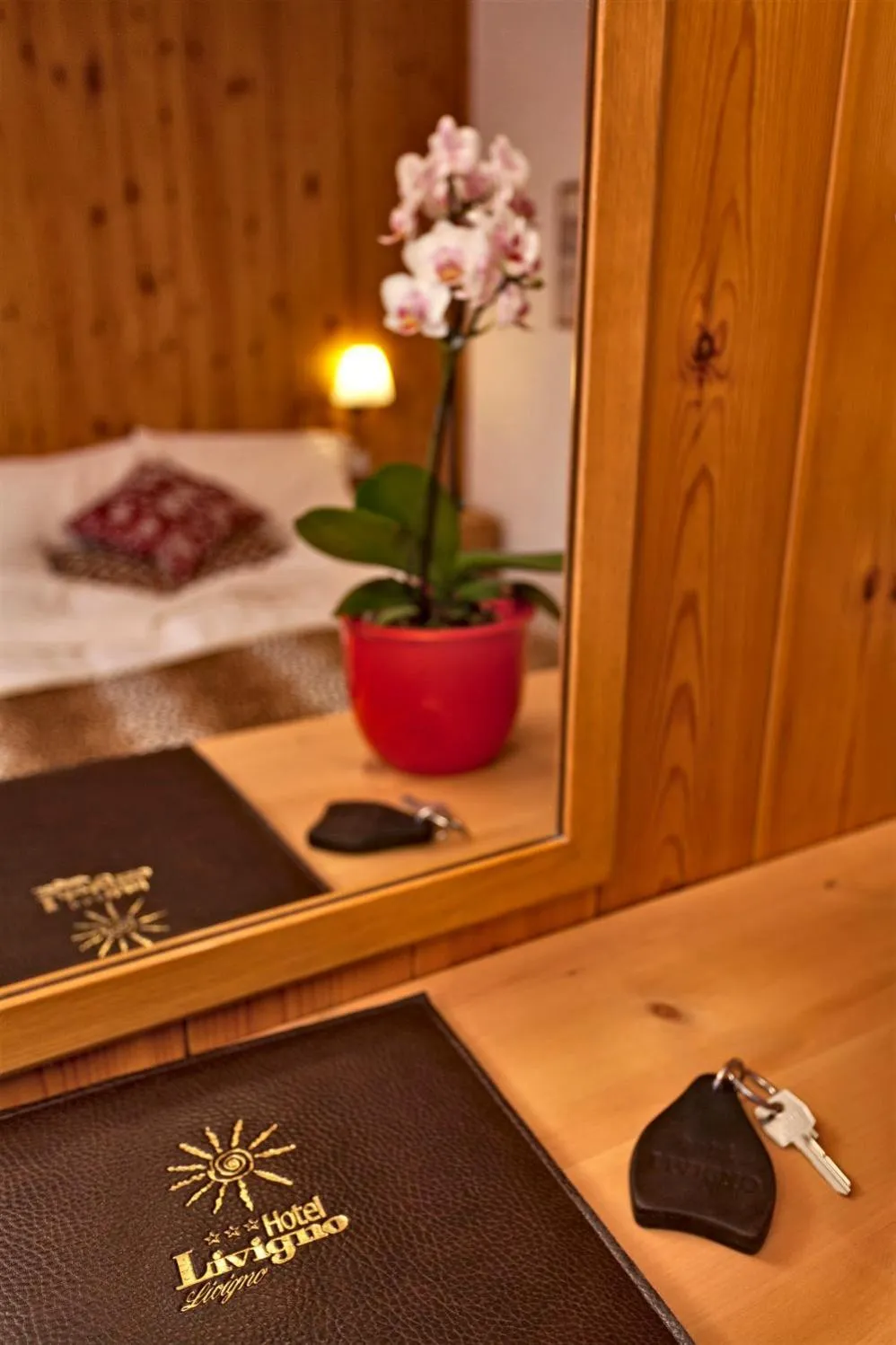 Decorative detail in Hotel Livigno