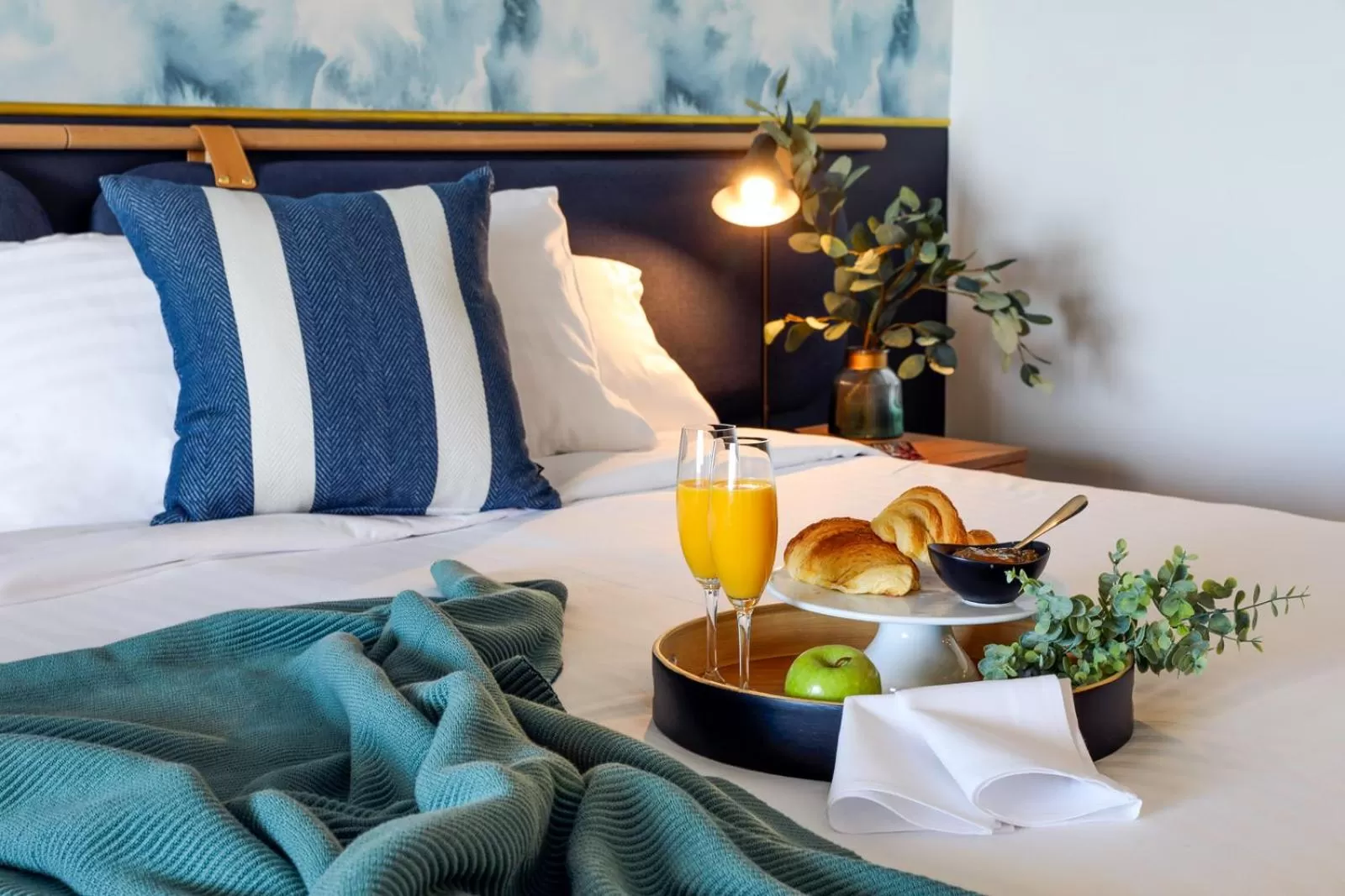 Decorative detail, Bed in Coogee Bay Boutique Hotel