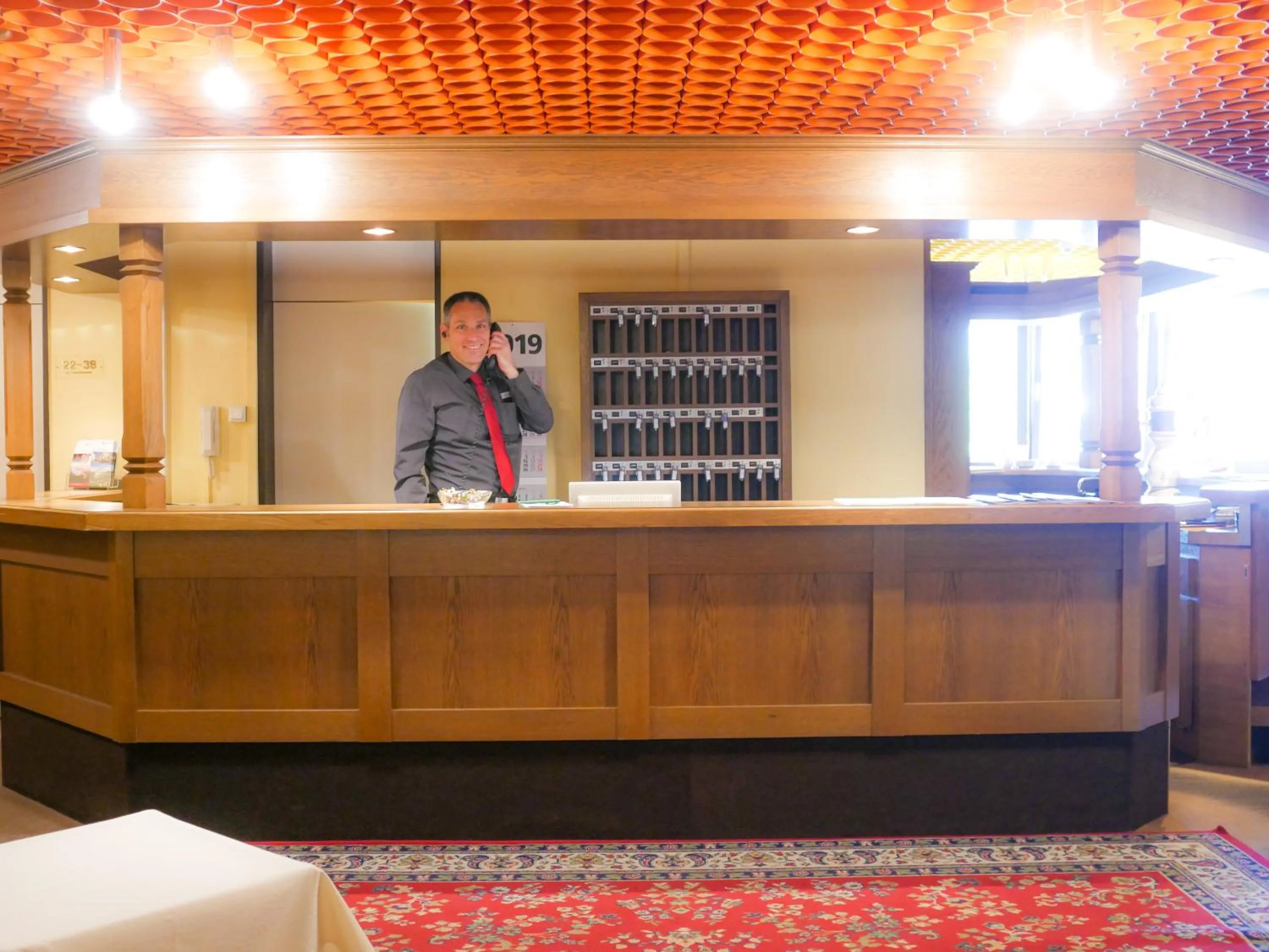 Lobby or reception in Hotel Oronto