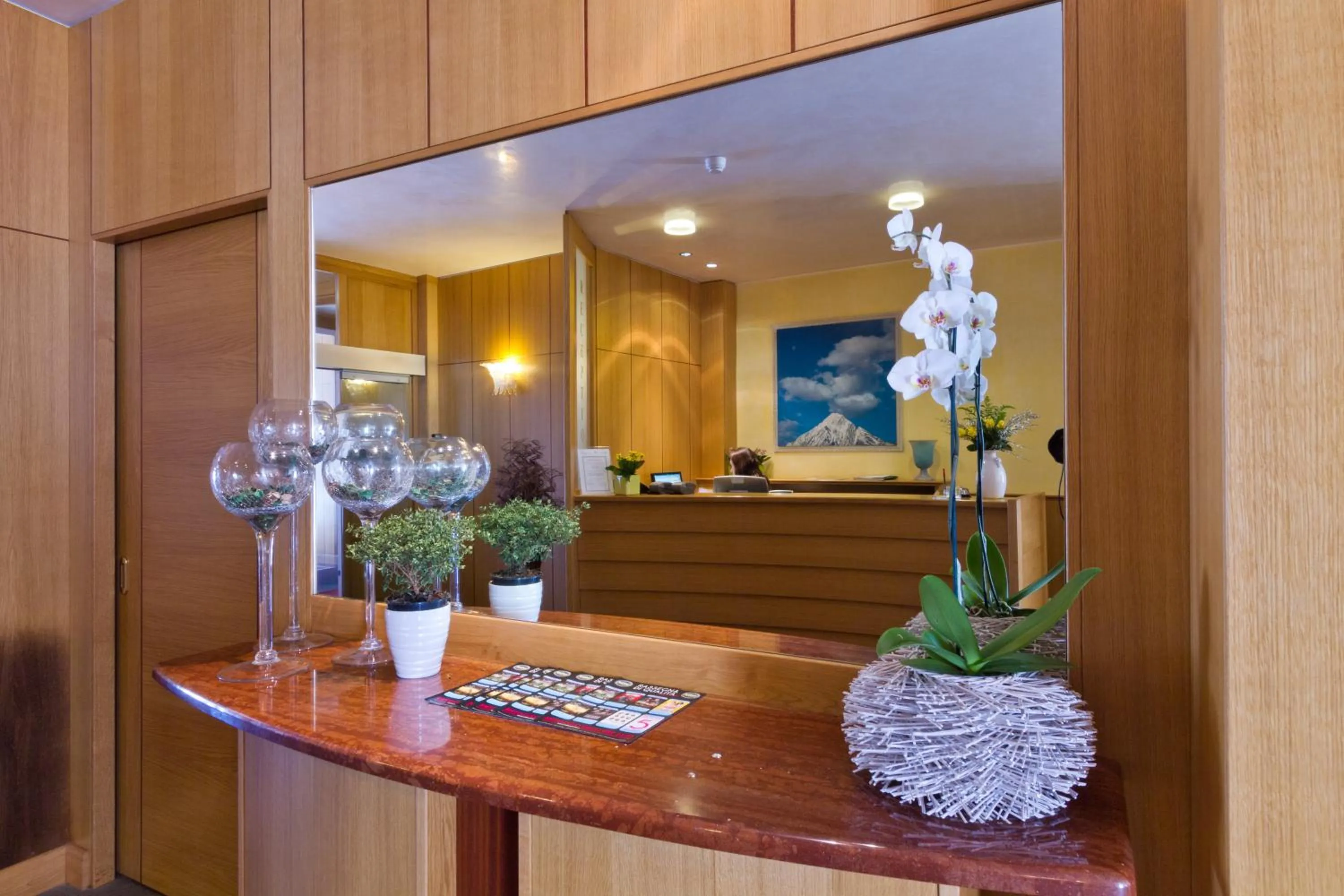 Lobby or reception in Albergo Roma