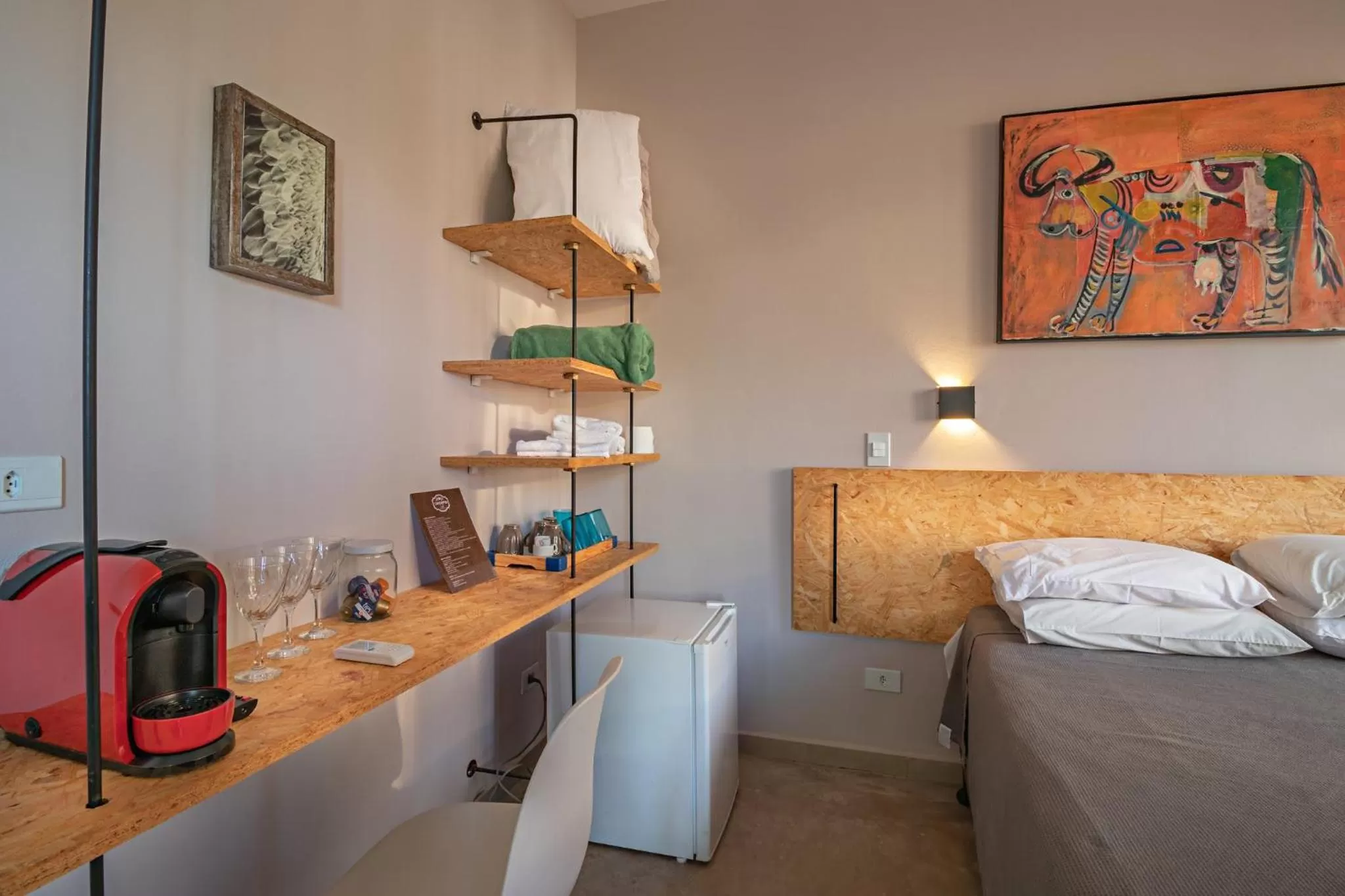 Bed in Suítes no Quintal