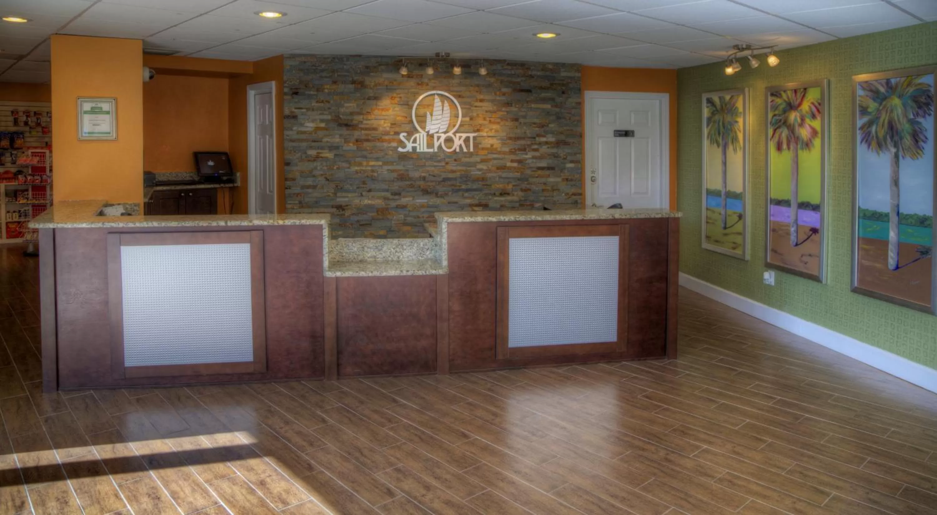 Lobby or reception in Sailport Waterfront Suites