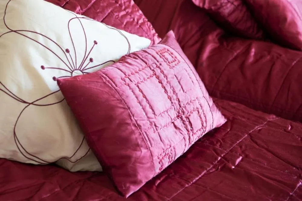 Decorative detail, Bed in The Old Vicarage