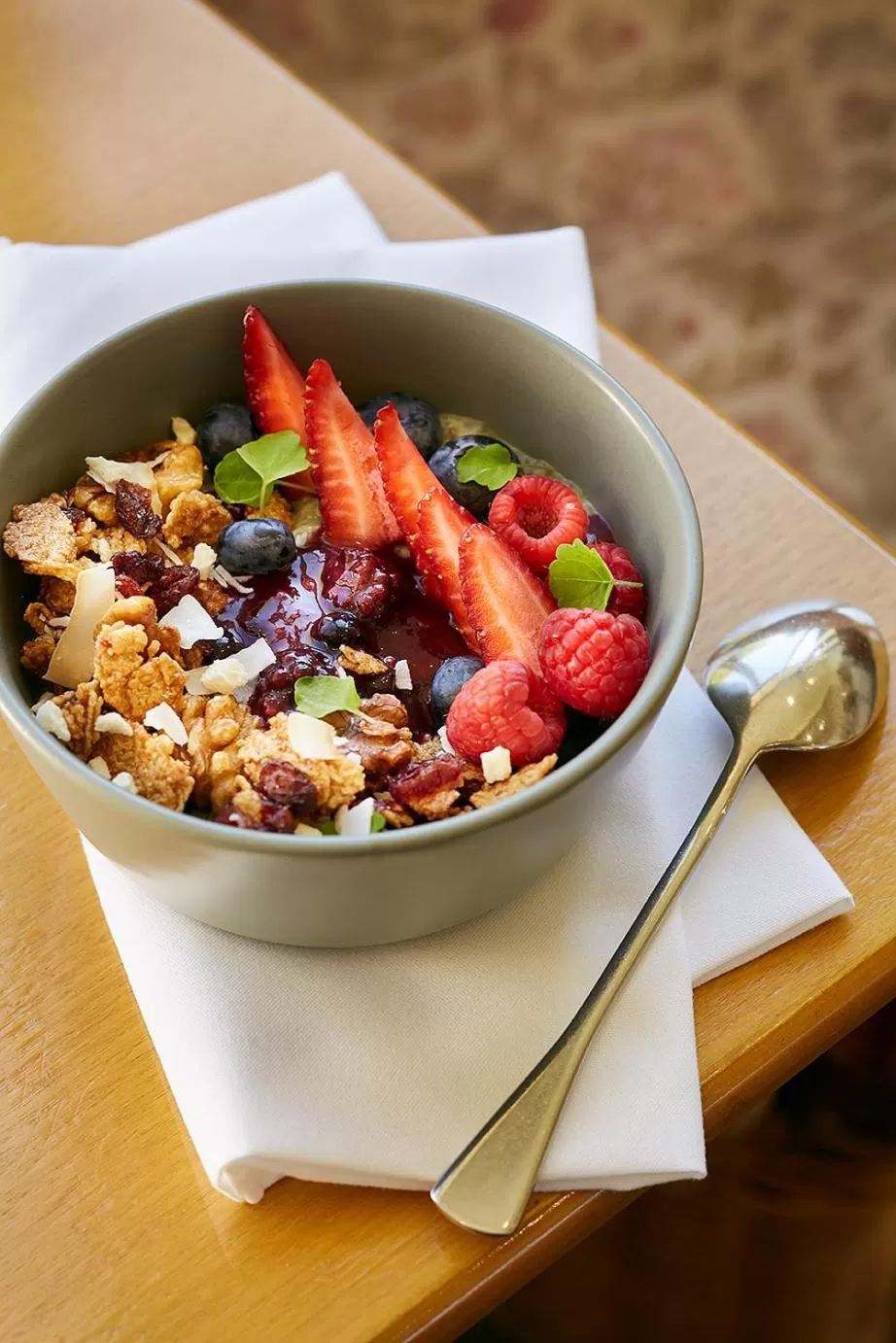 Food and drinks in Chateau Yering