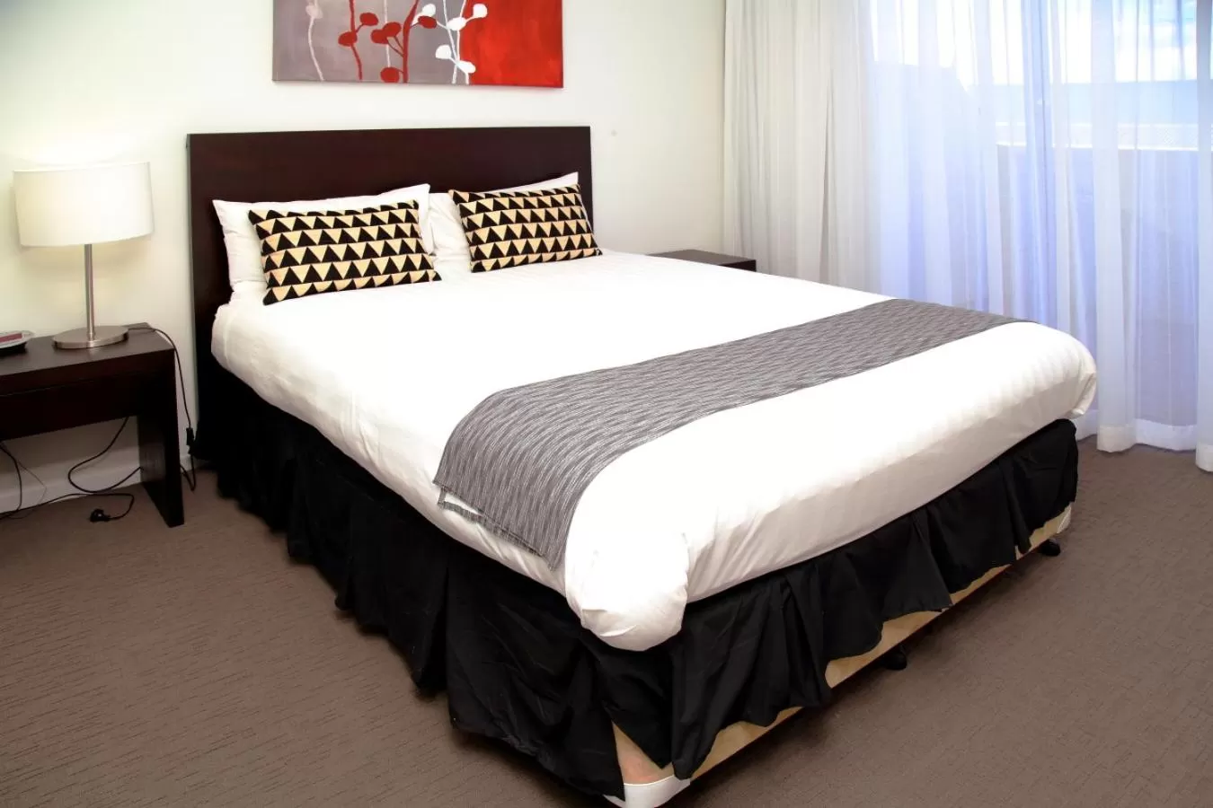 Bed in Toowoomba Central Plaza Apartment Hotel Official