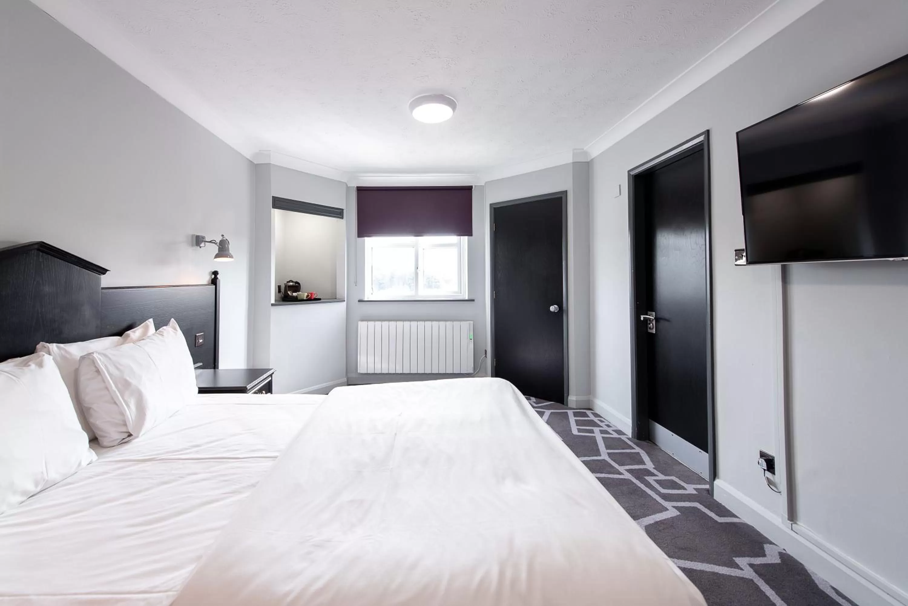 Bedroom, Bed in Village Hotel Liverpool