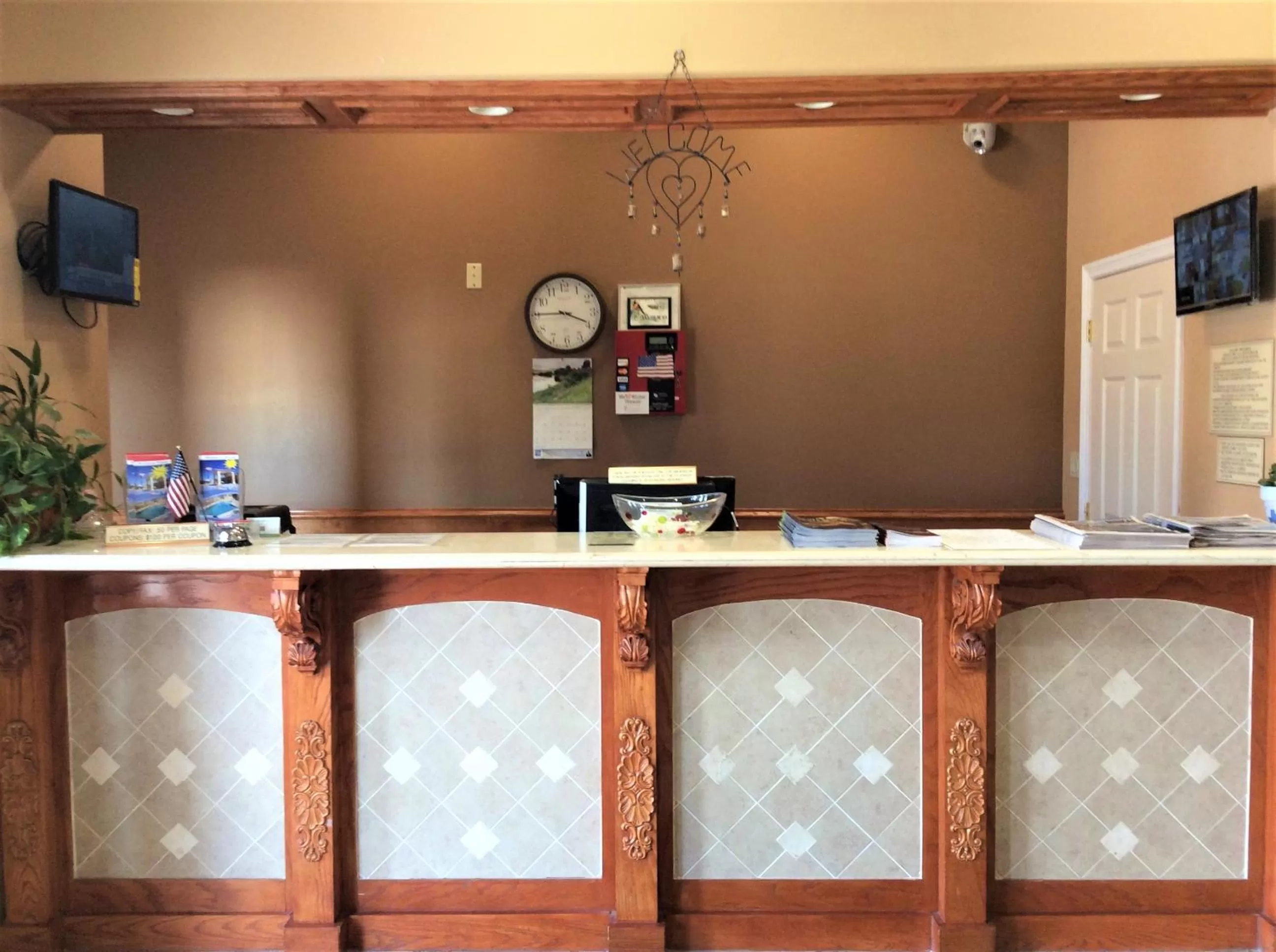 Lobby or reception in Texas Inn - Welasco/Mercedes