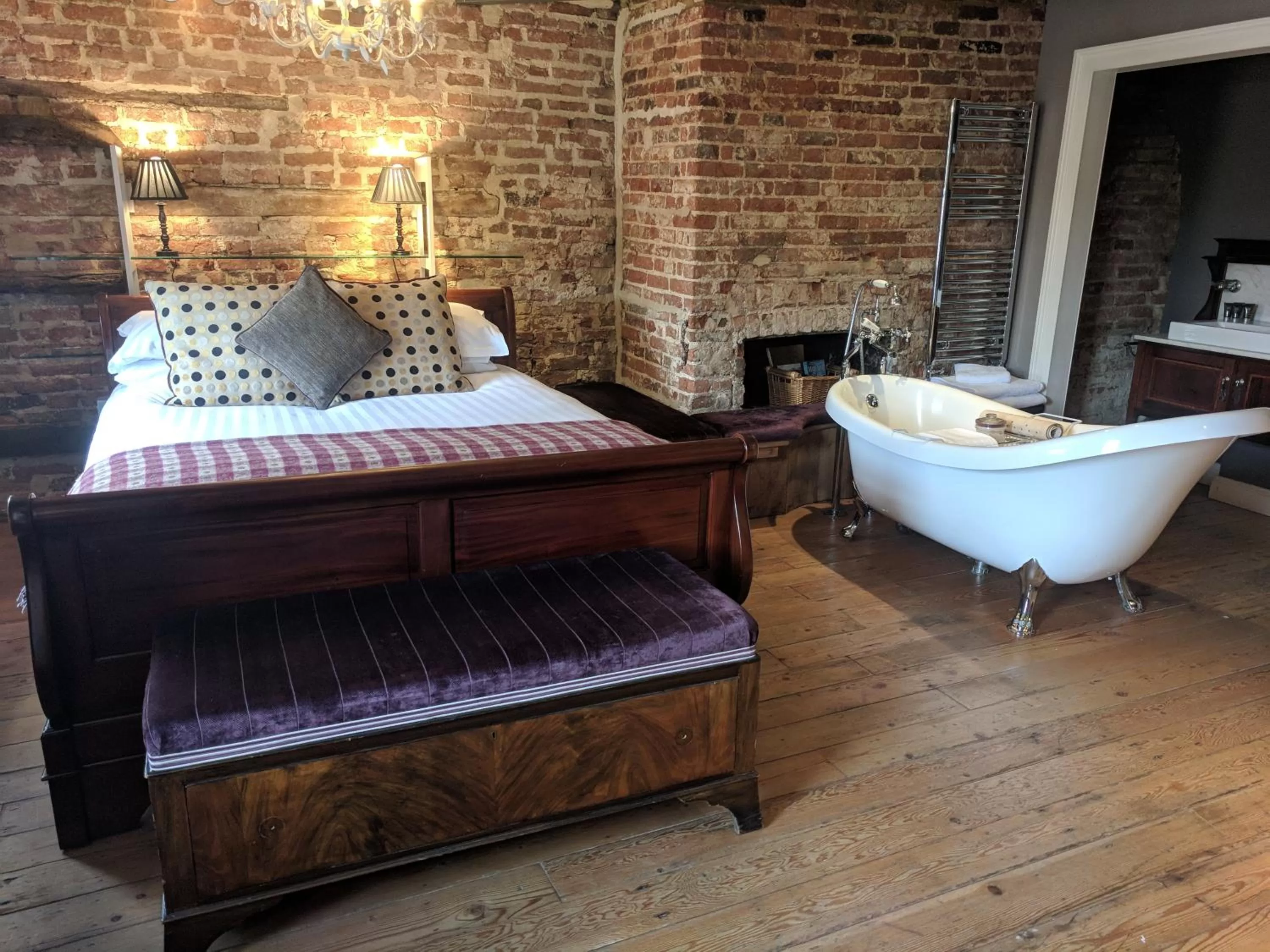 Bed in The Wellington