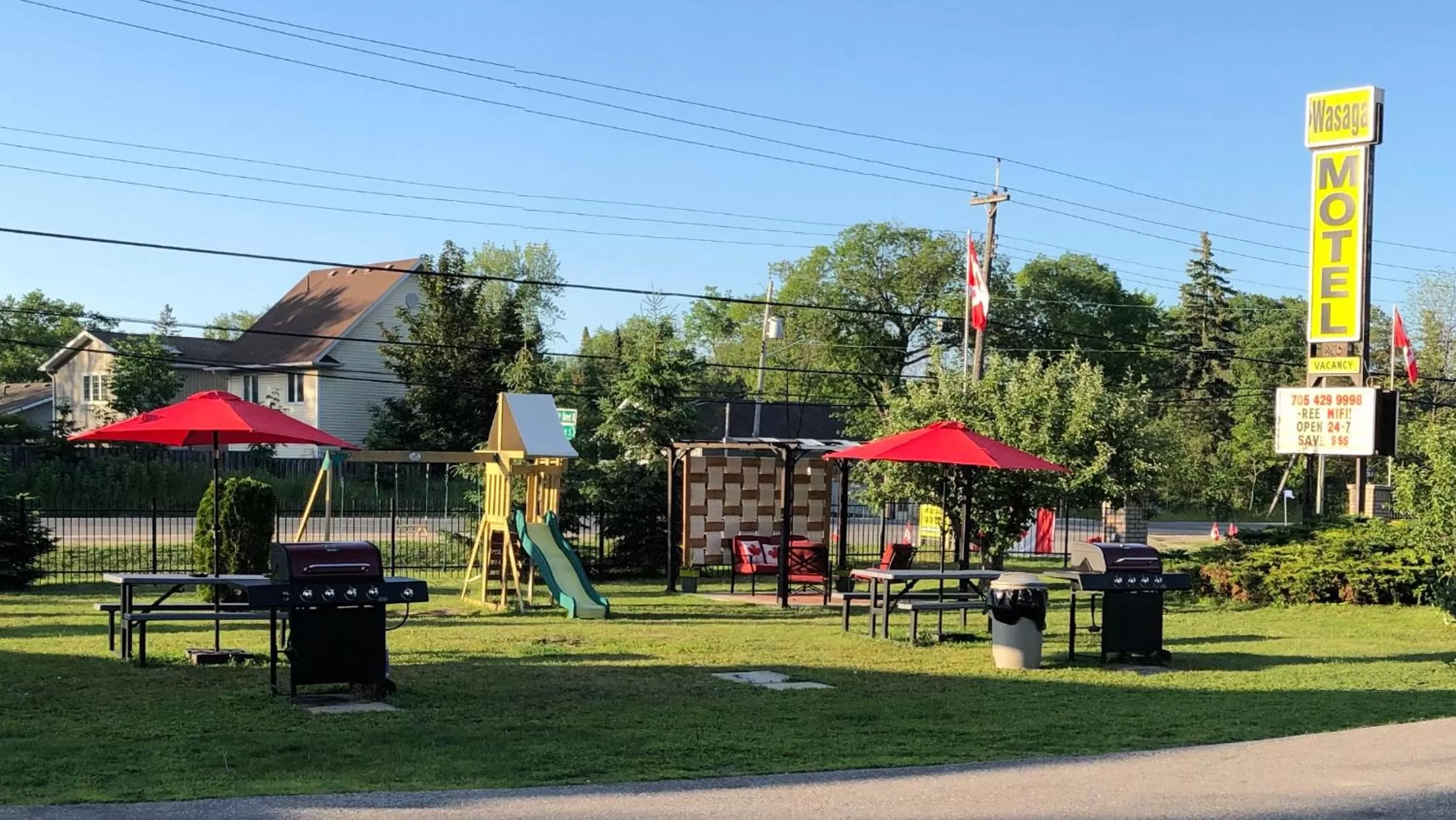 Children's Play Area in Wasaga Motel Inn