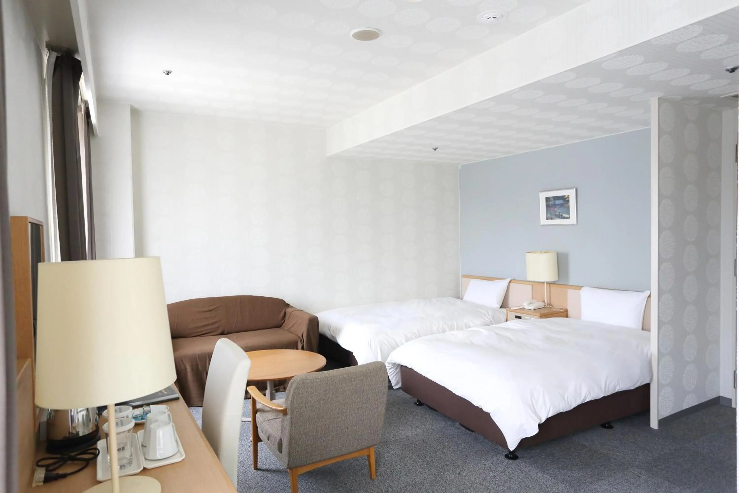 Bed in Hotel International House Osaka