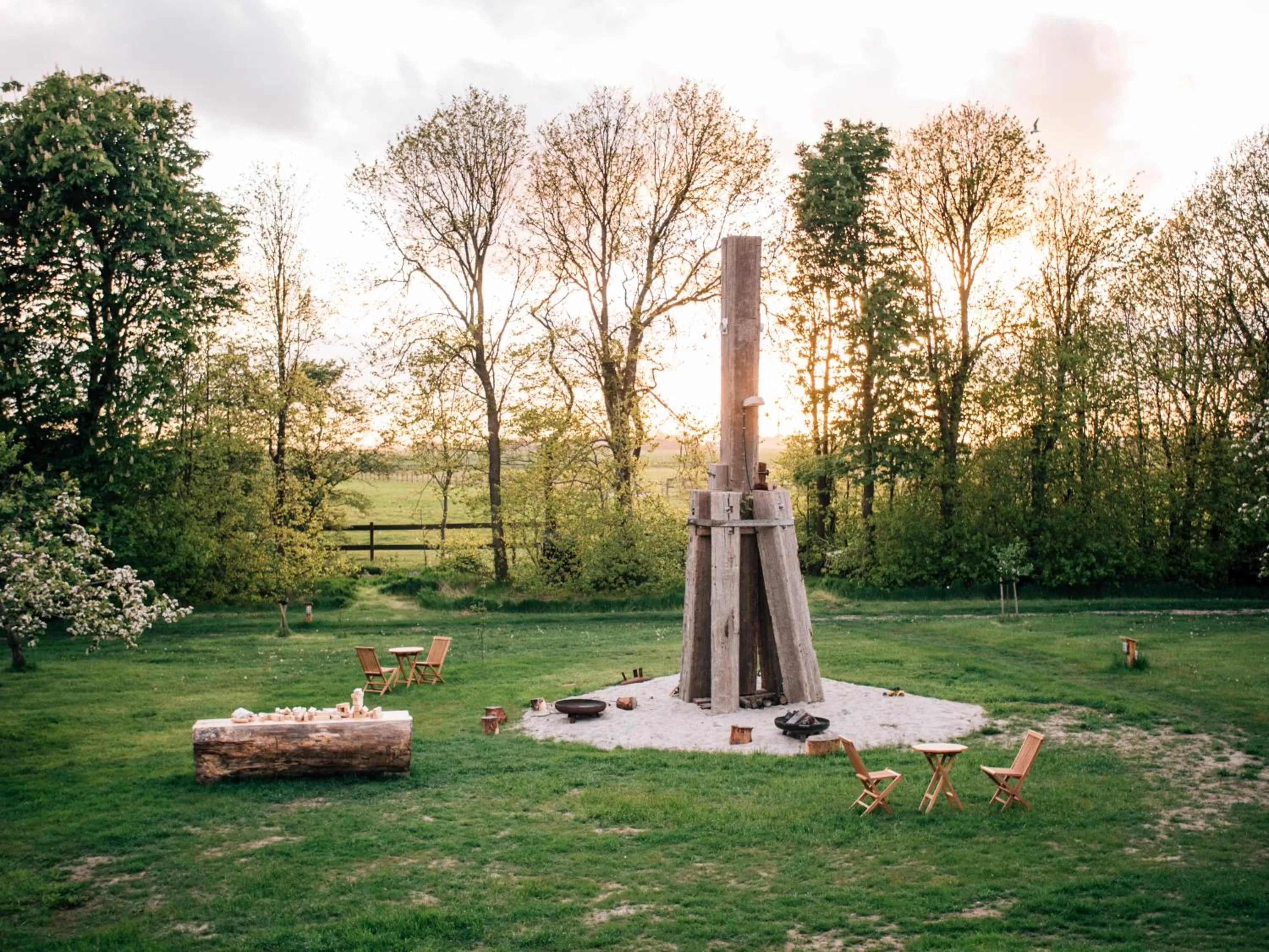 Garden in Hotel Landhafen