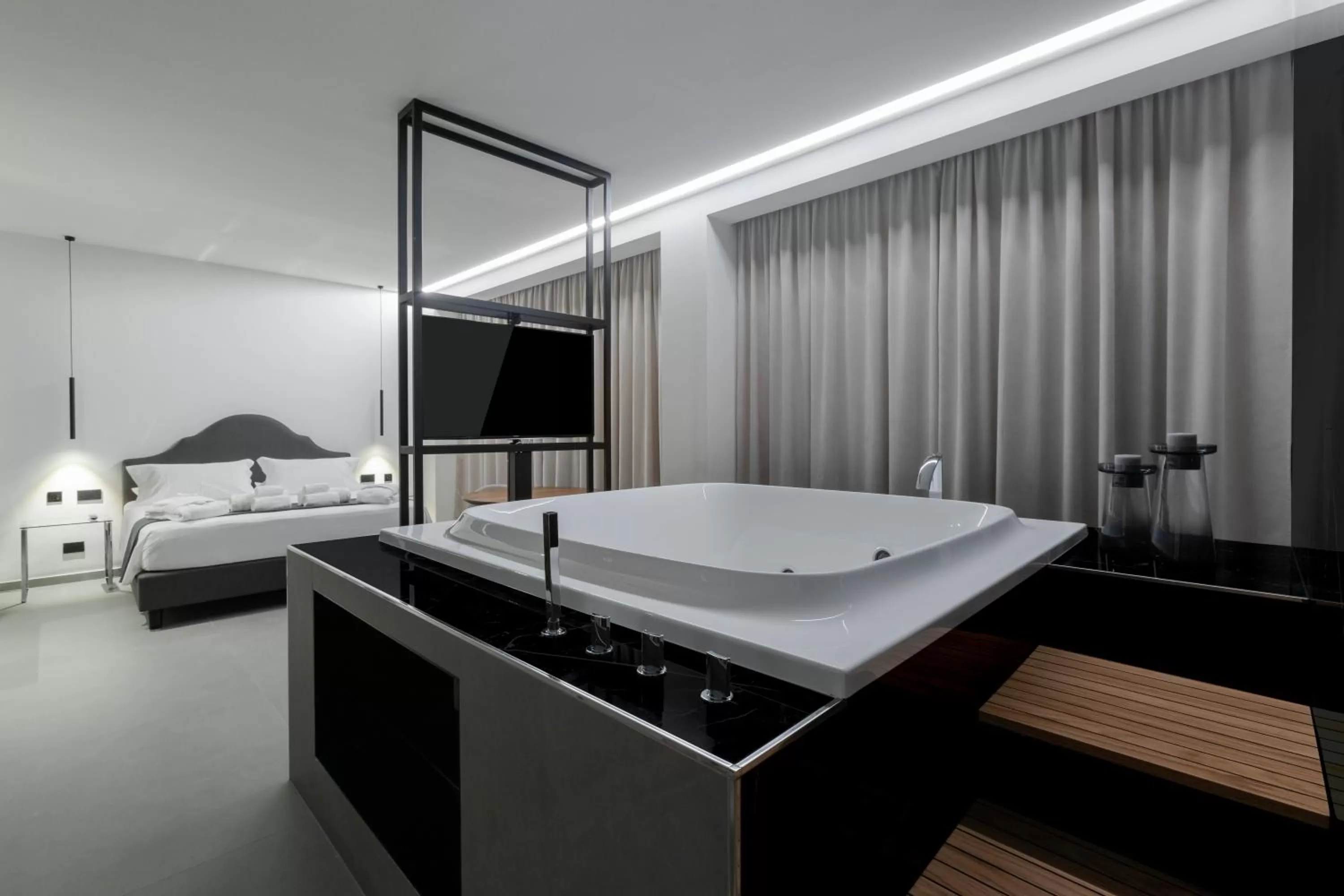 Bed in Suite Palermo Apartment