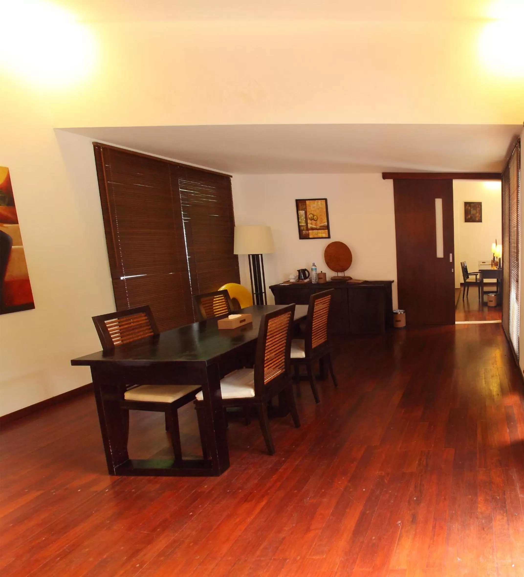 Dining area in Kebun Villas & Resort