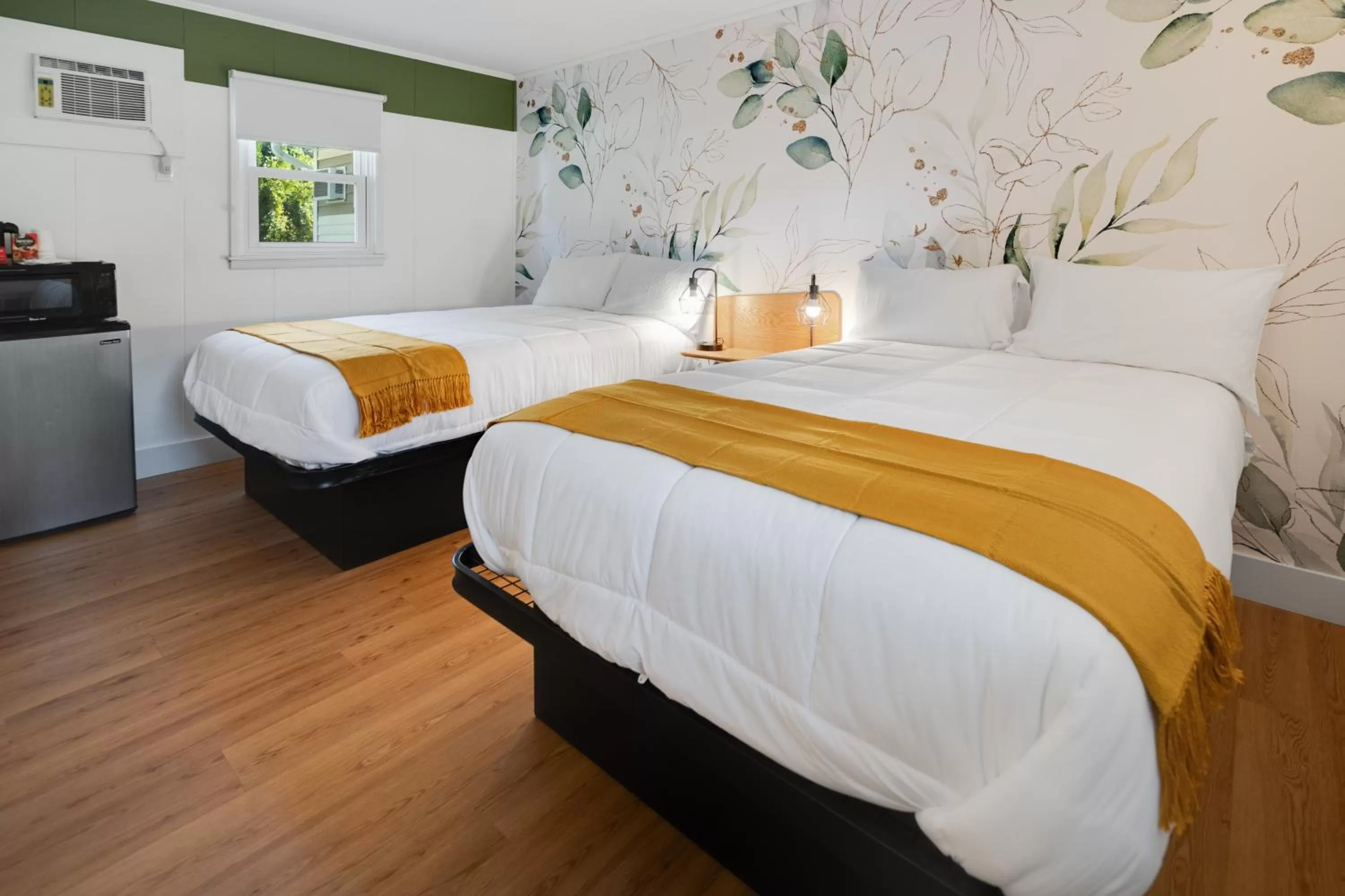 Bed in Birches Motel