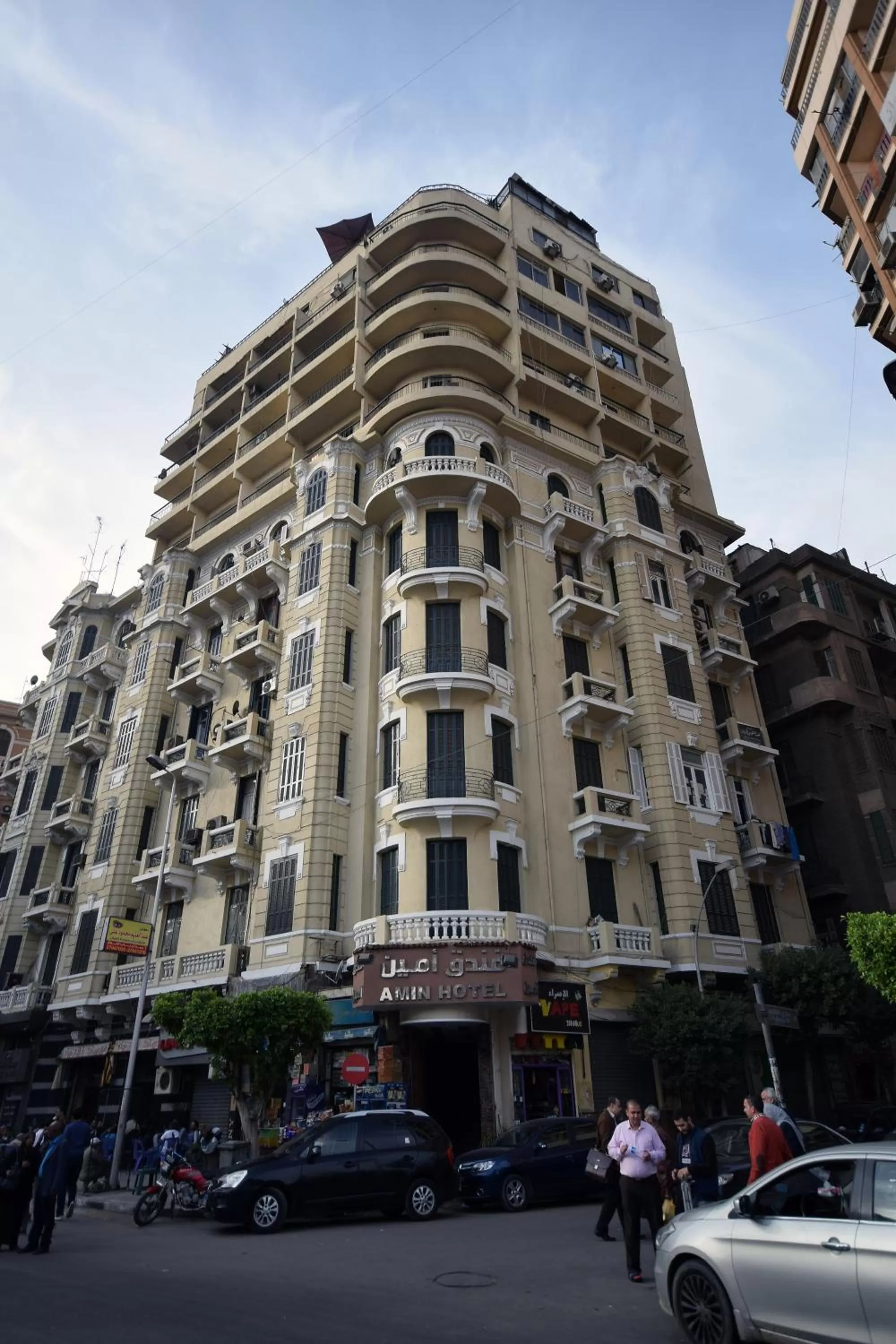 Property building in Amin Hotel