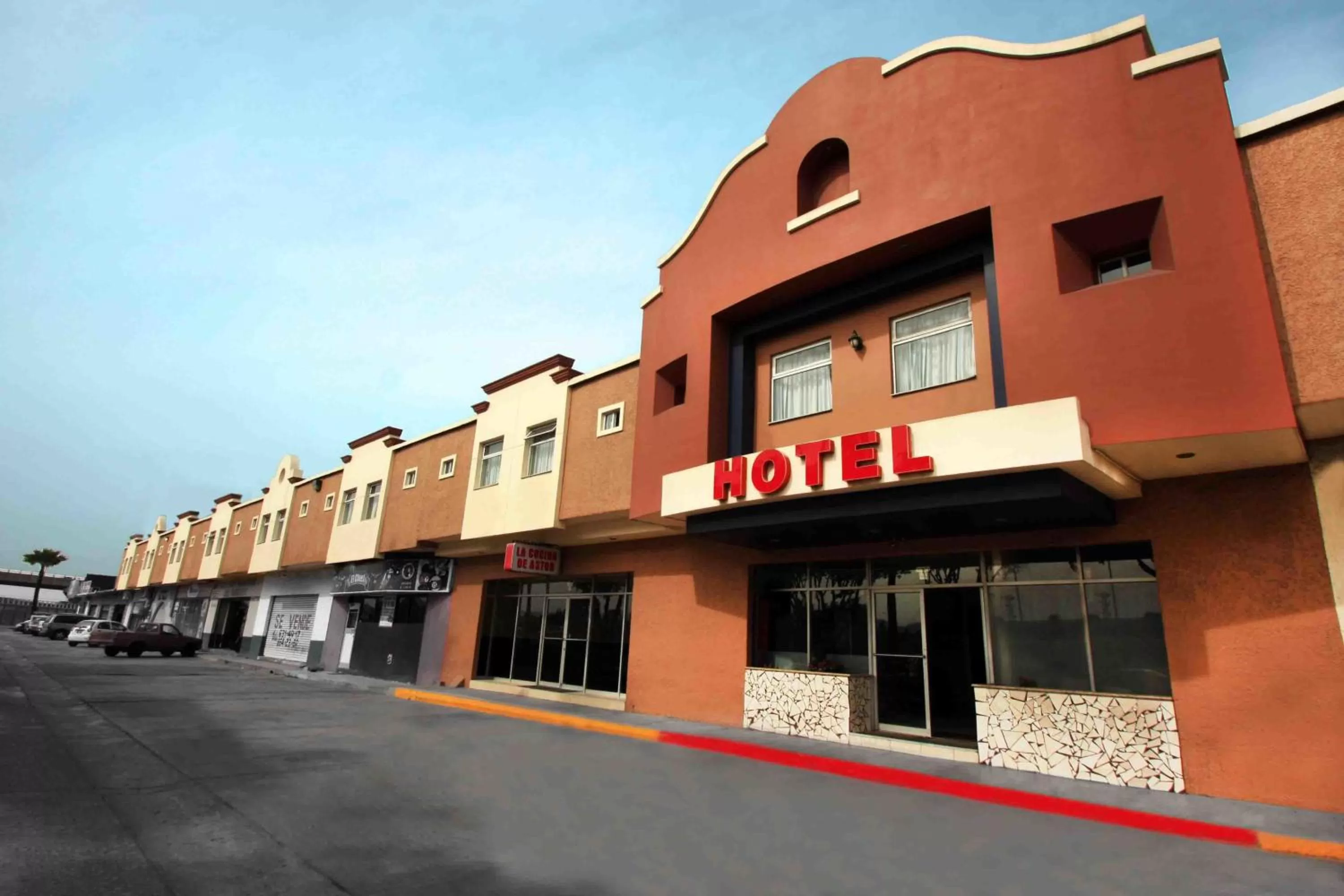 Property building in Hotel Astor Tijuana