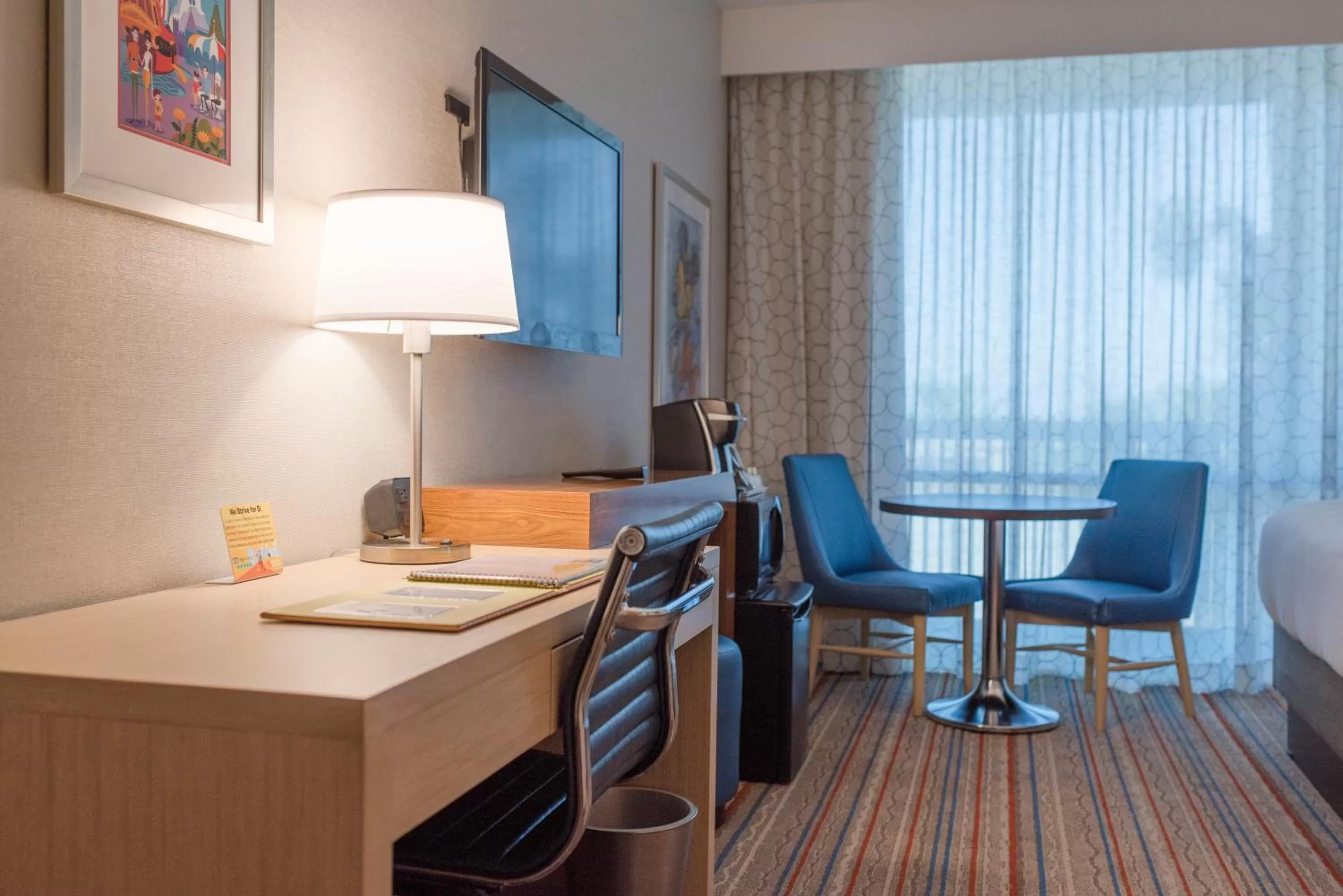 TV and multimedia in Howard Johnson by Wyndham Anaheim Hotel & Water Playground
