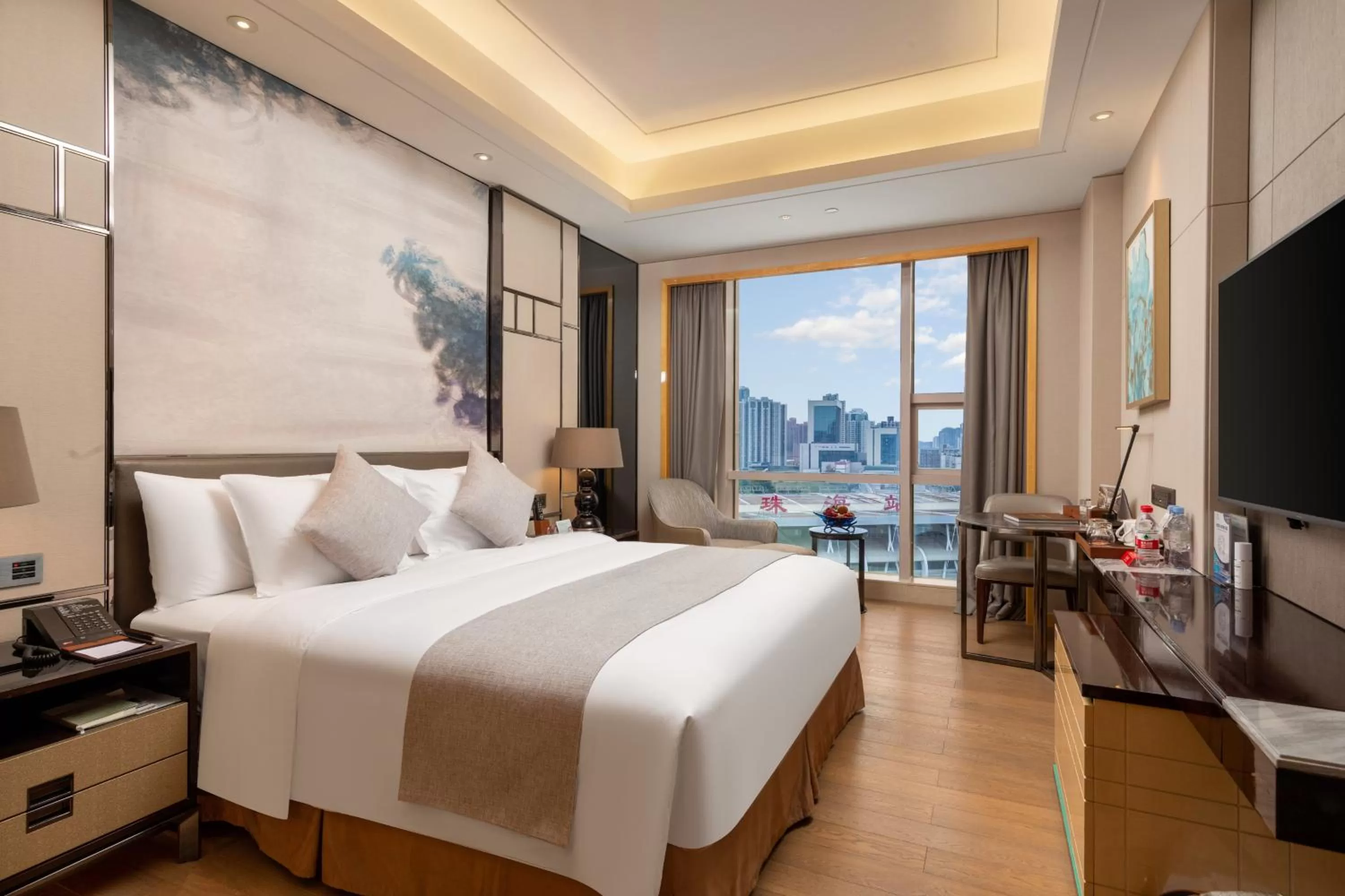 Bed in Zhuhai Longzhuda International Hotel - 24hours stay
