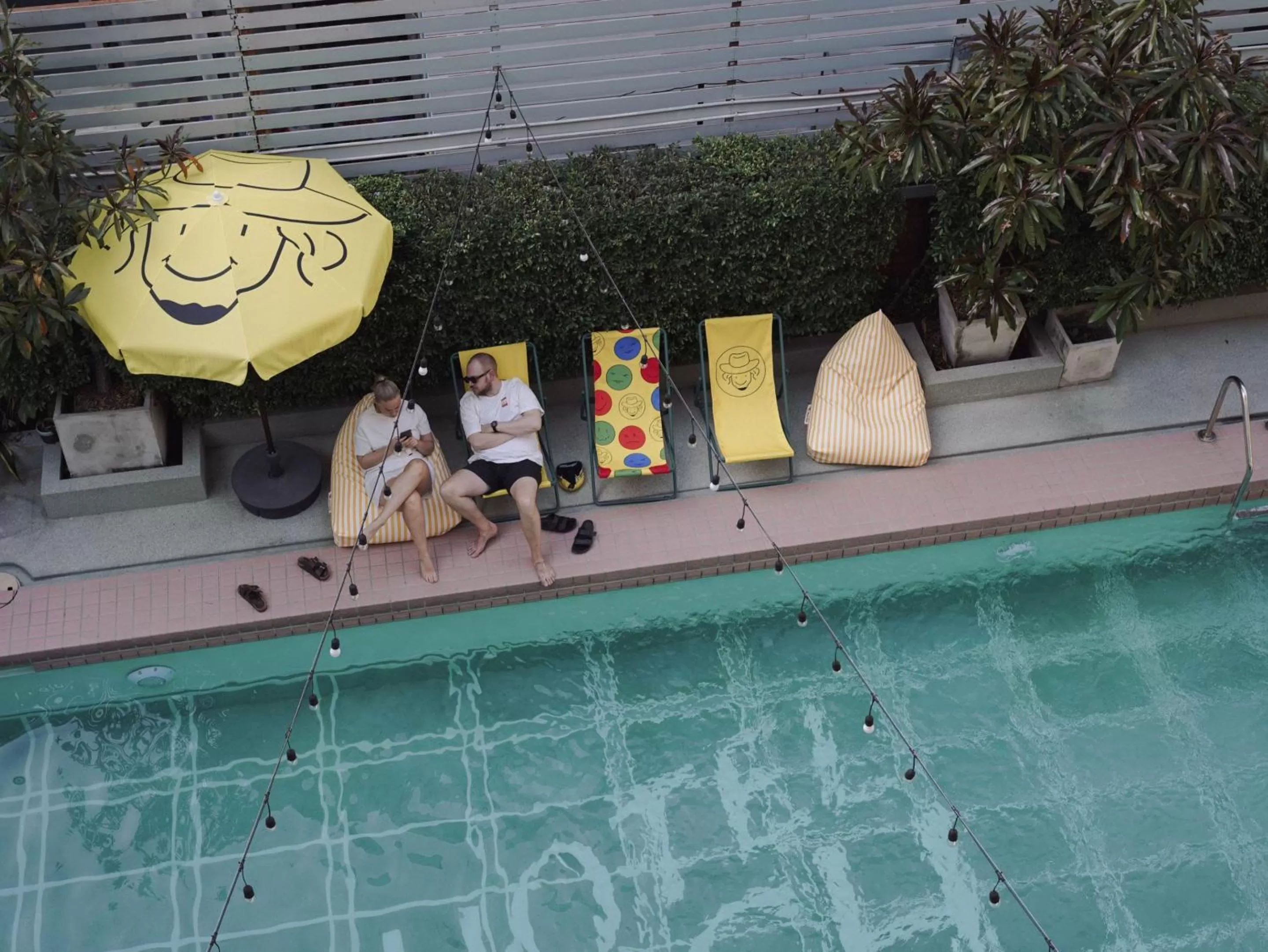 Swimming pool in Josh Hotel