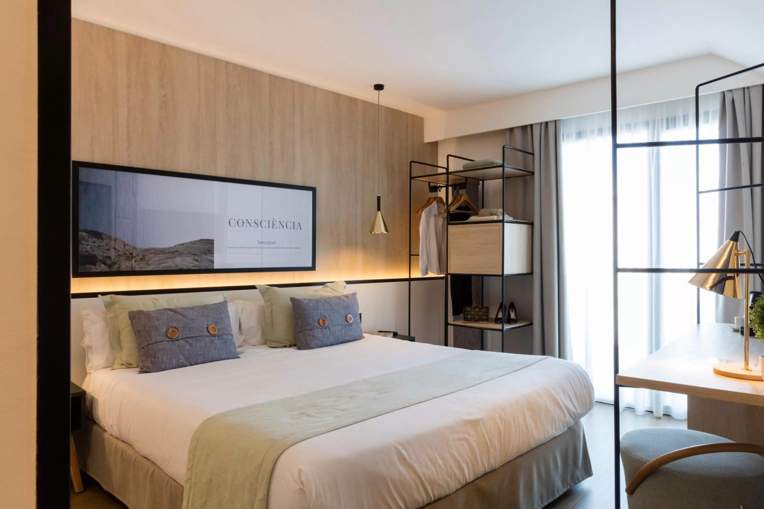 Bed in Ars Magna Bleisure Hotel