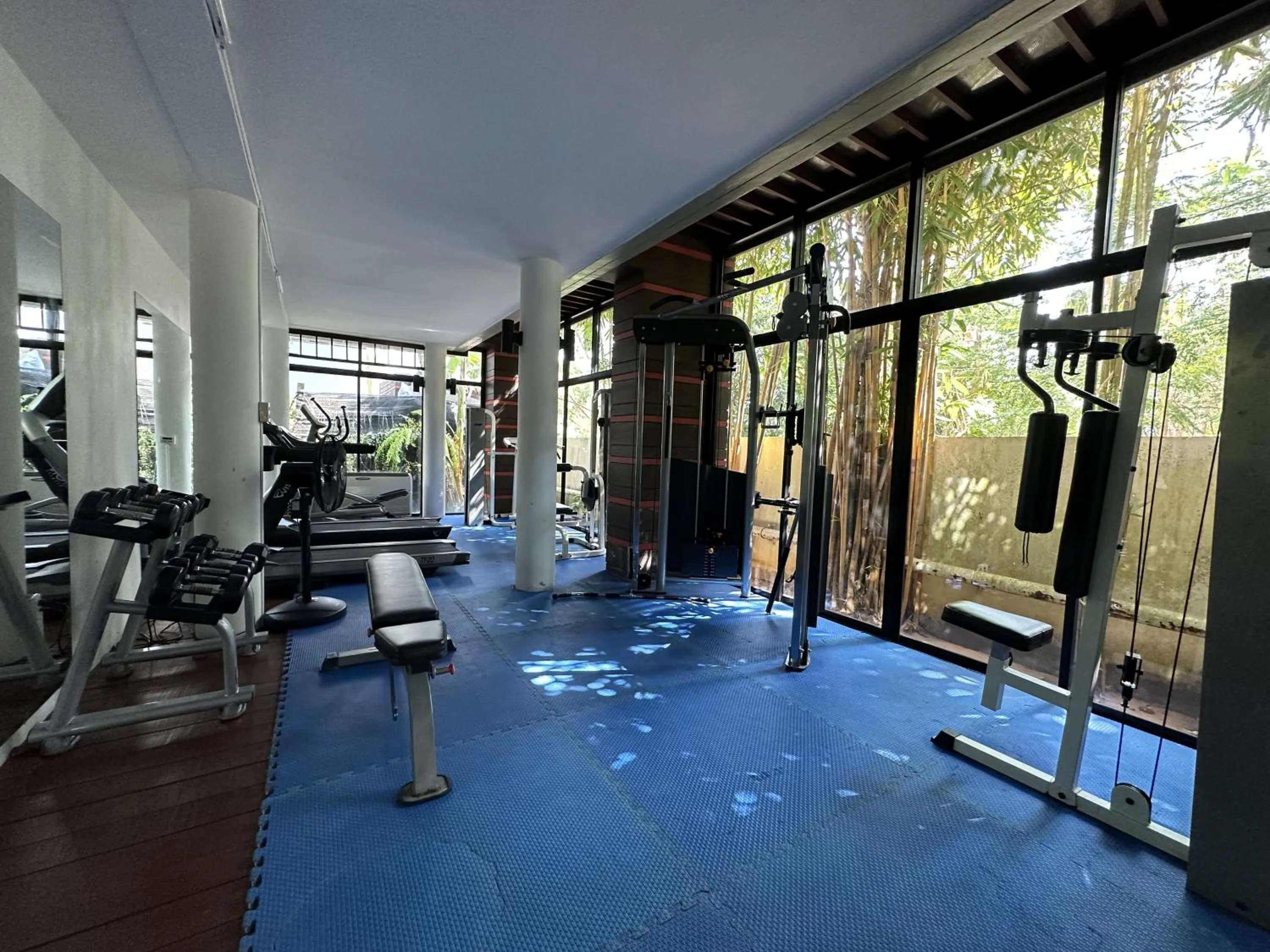 Fitness centre/facilities in Navatara Phuket Resort
