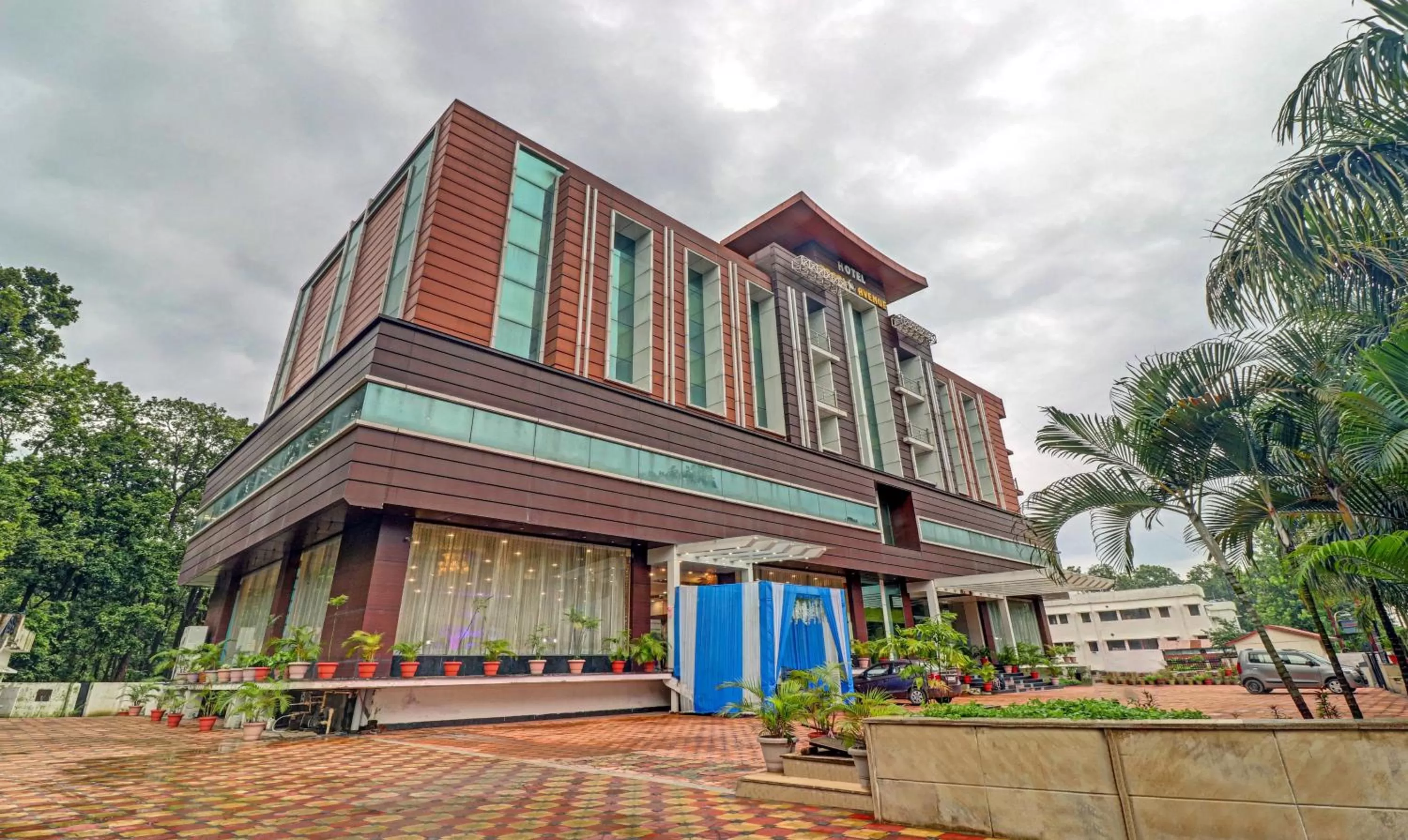 Property Building in Treebo Tryst Pearl Avenue Ring Road