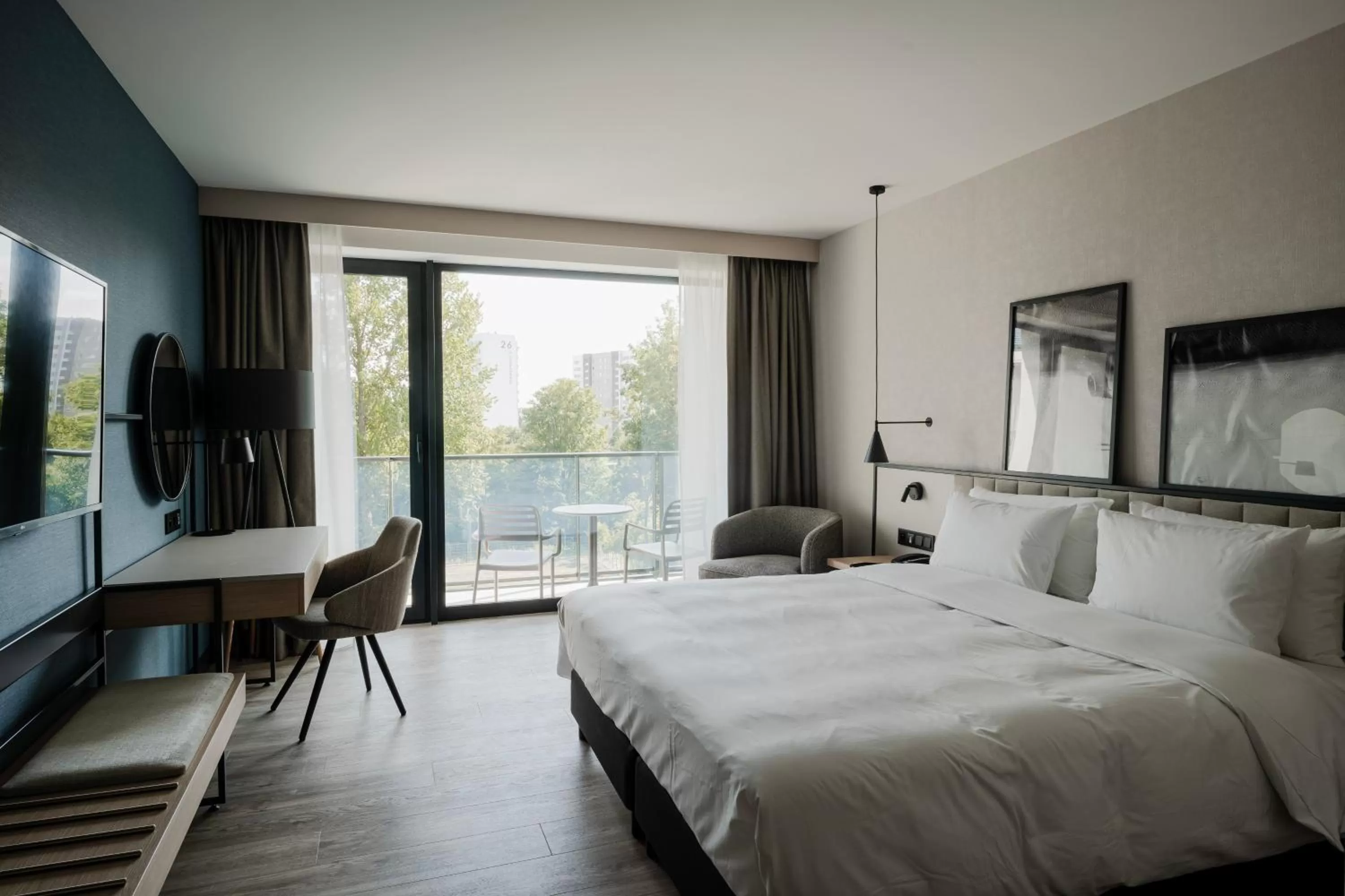 Bed in Radisson Resort Kołobrzeg