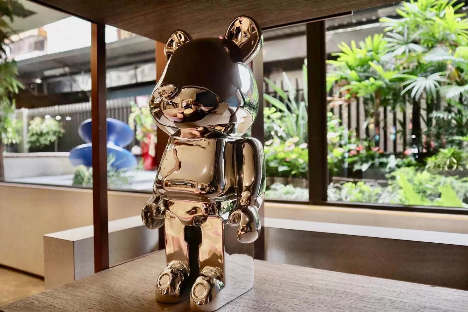 Decorative detail in Tenz Go Hotel