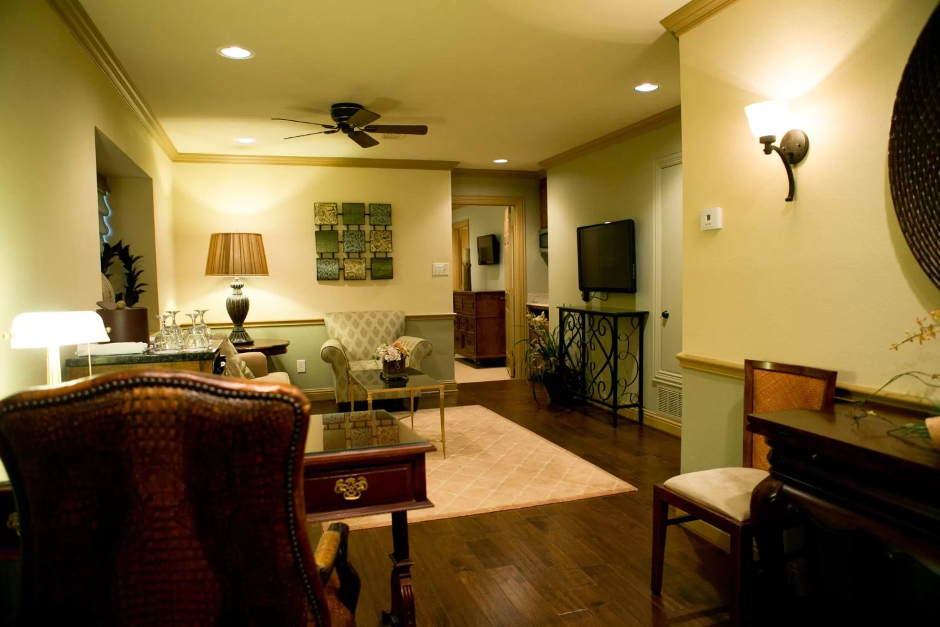 Living room in The Sanford House Inn & Spa