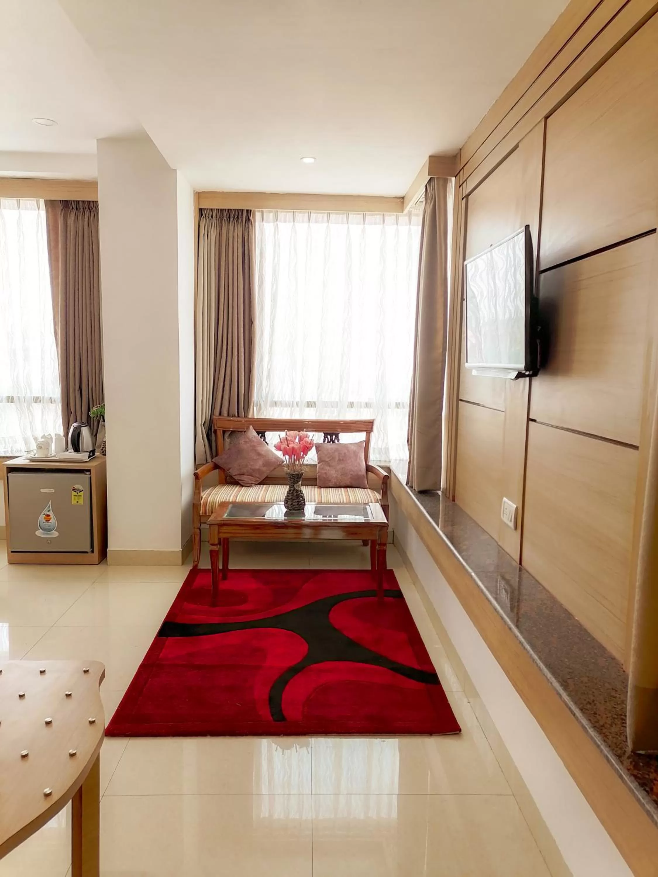 TV and multimedia, Bed in Ghar 365 Residency
