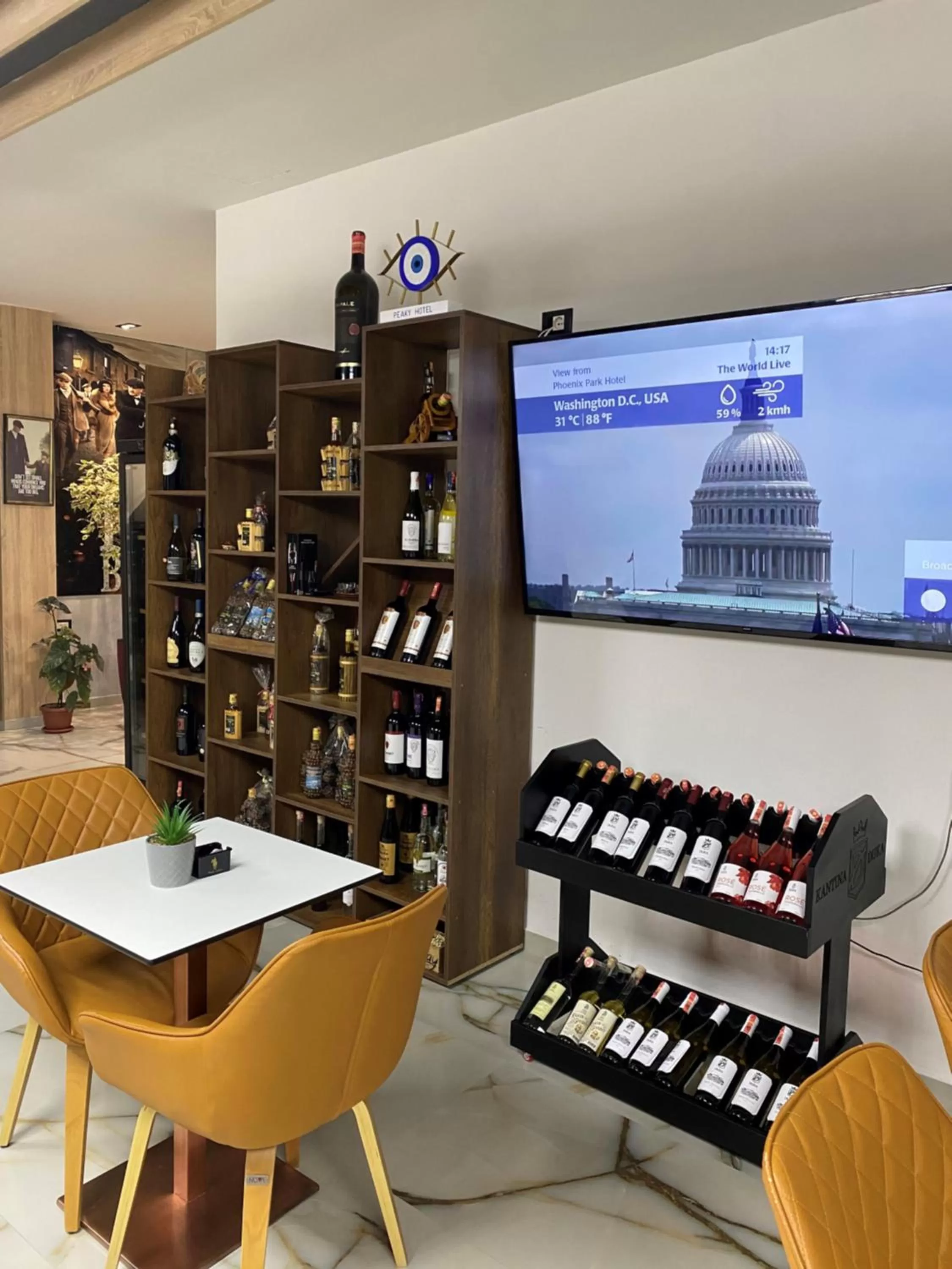 Property building in Peaky Hotel