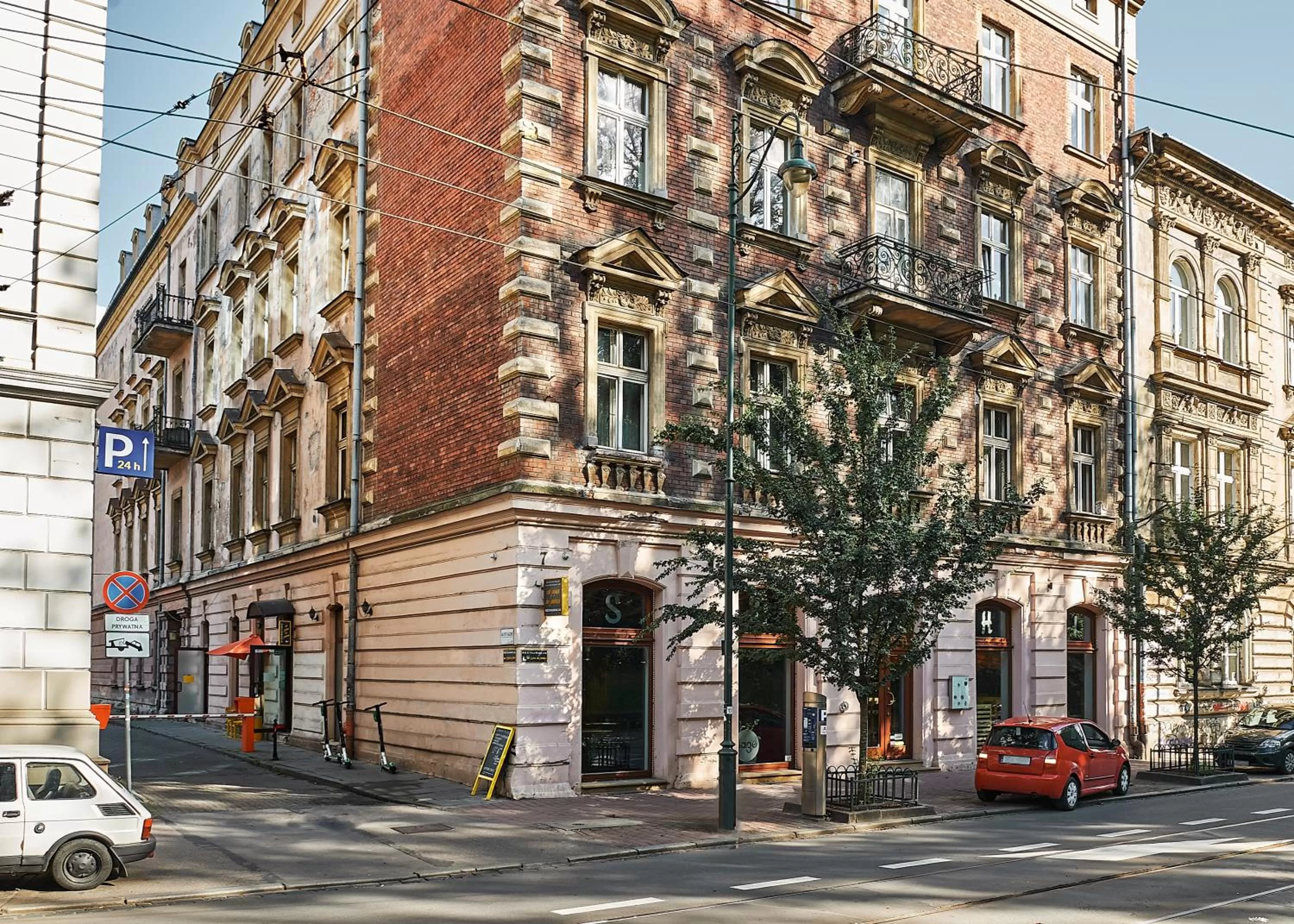 Property building in 7 HEAVEN Elegant Rooms KRAKÓW Old Town