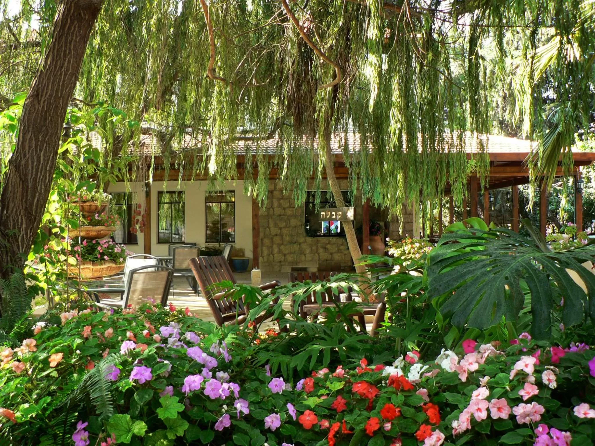 Property building in Beit Shalom Historical boutique Hotel