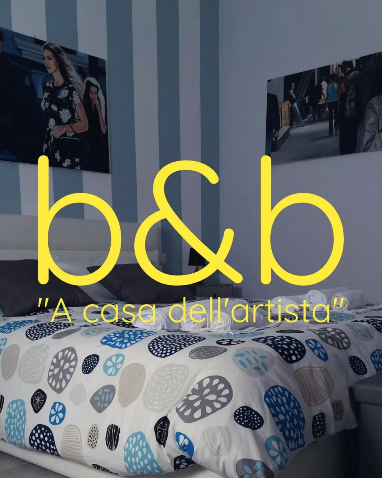 Property logo or sign, Bed in B&B A casa dell'artista