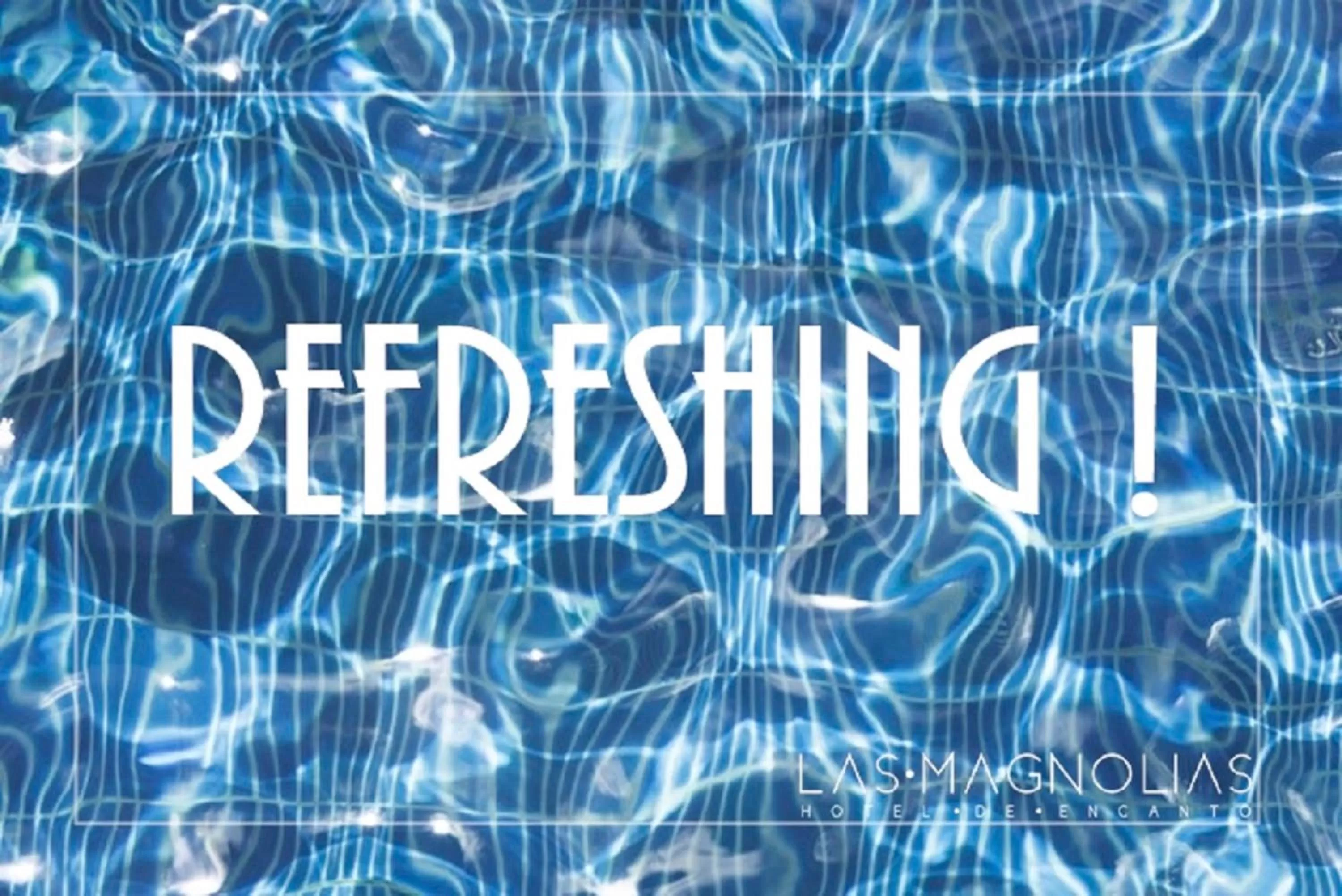 Swimming pool in Las Magnolias Hotel Boutique